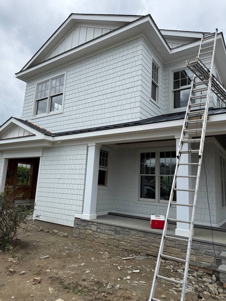 James Hardie New Construction Rye NY by Ideal Siding 