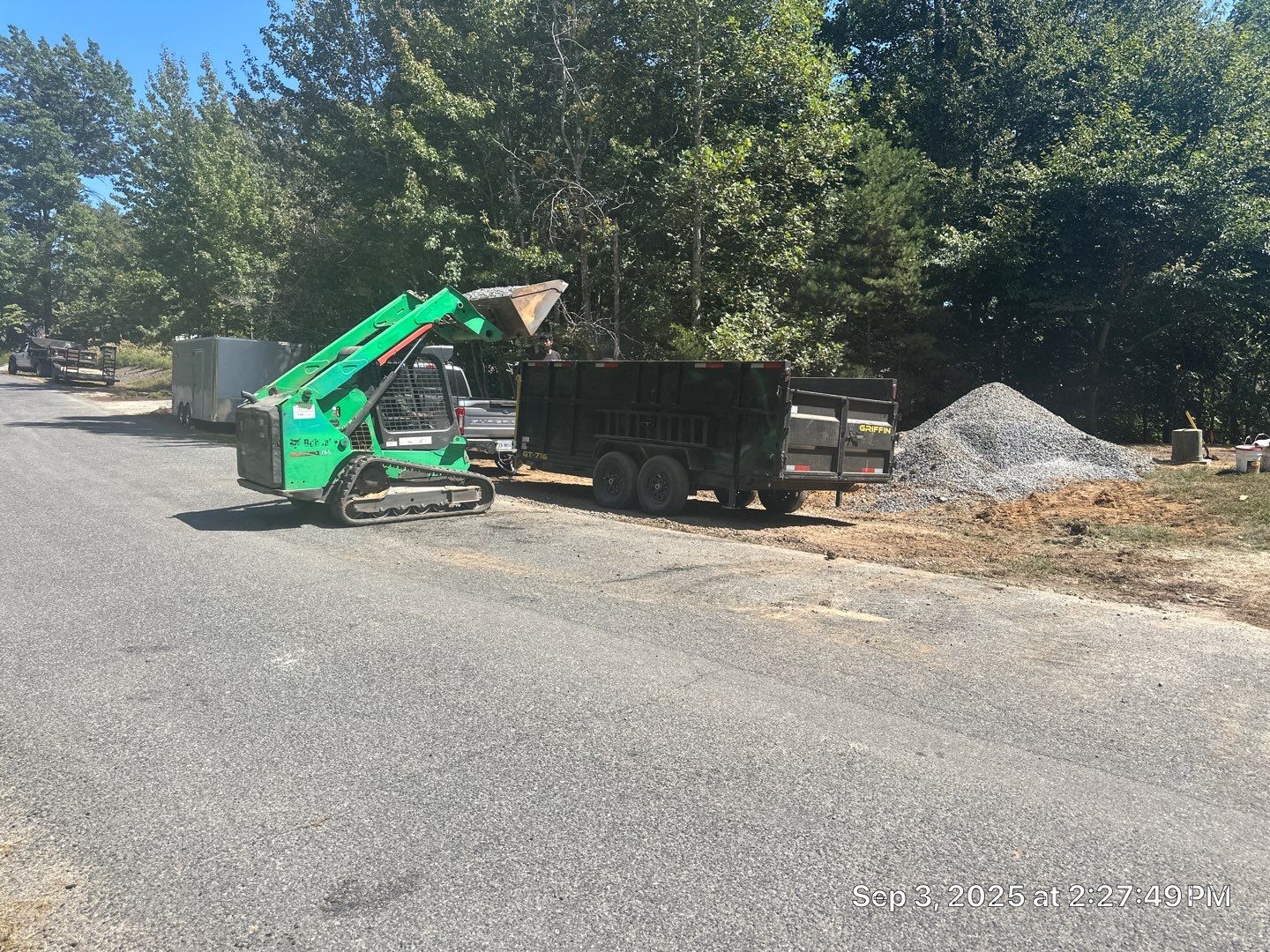 Pickle Ball Court in Mineral by City Light Construction LLC
