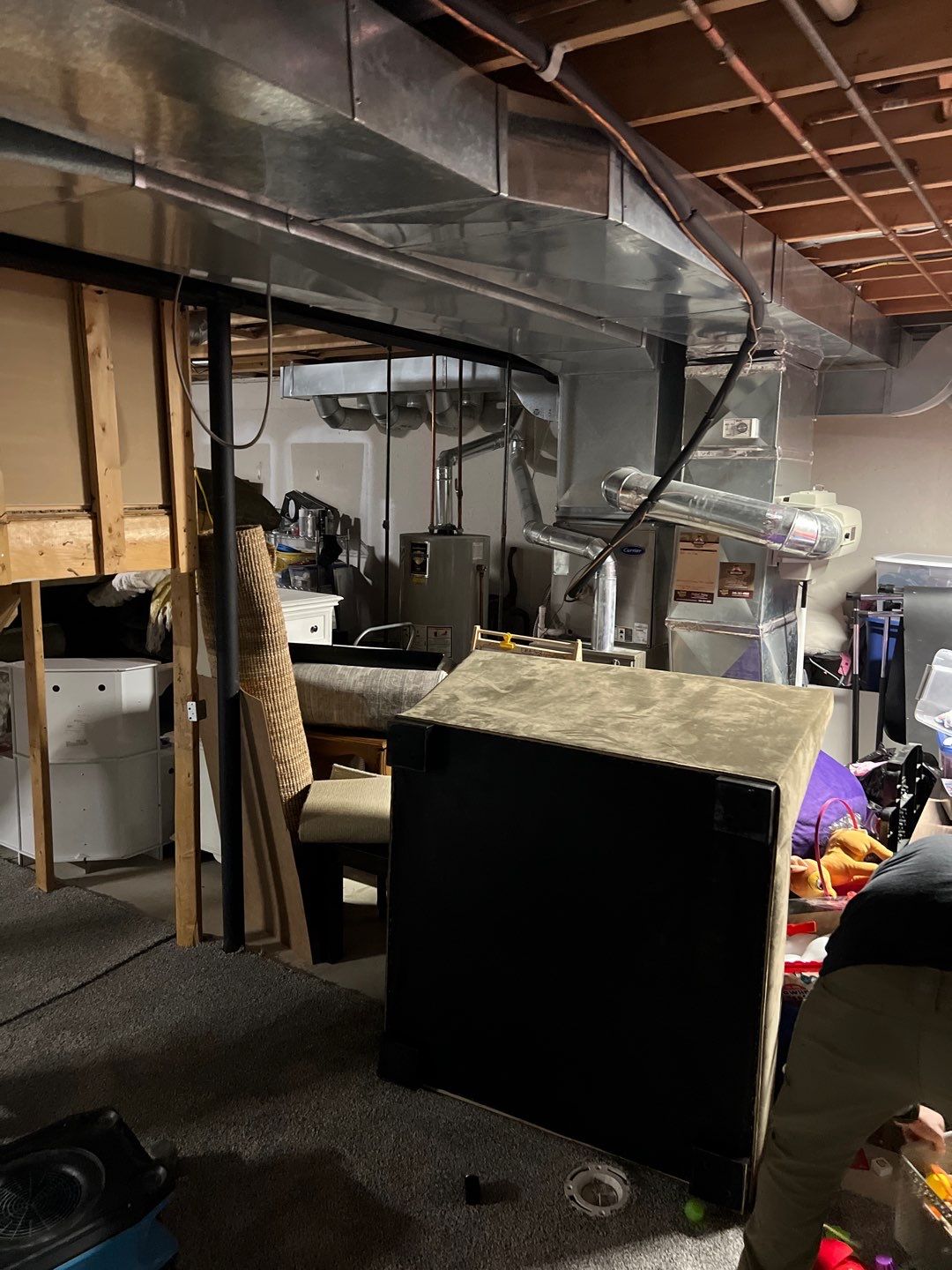 Project in Commerce Charter Twp by EzDry Water Mitigation & Property Restoration