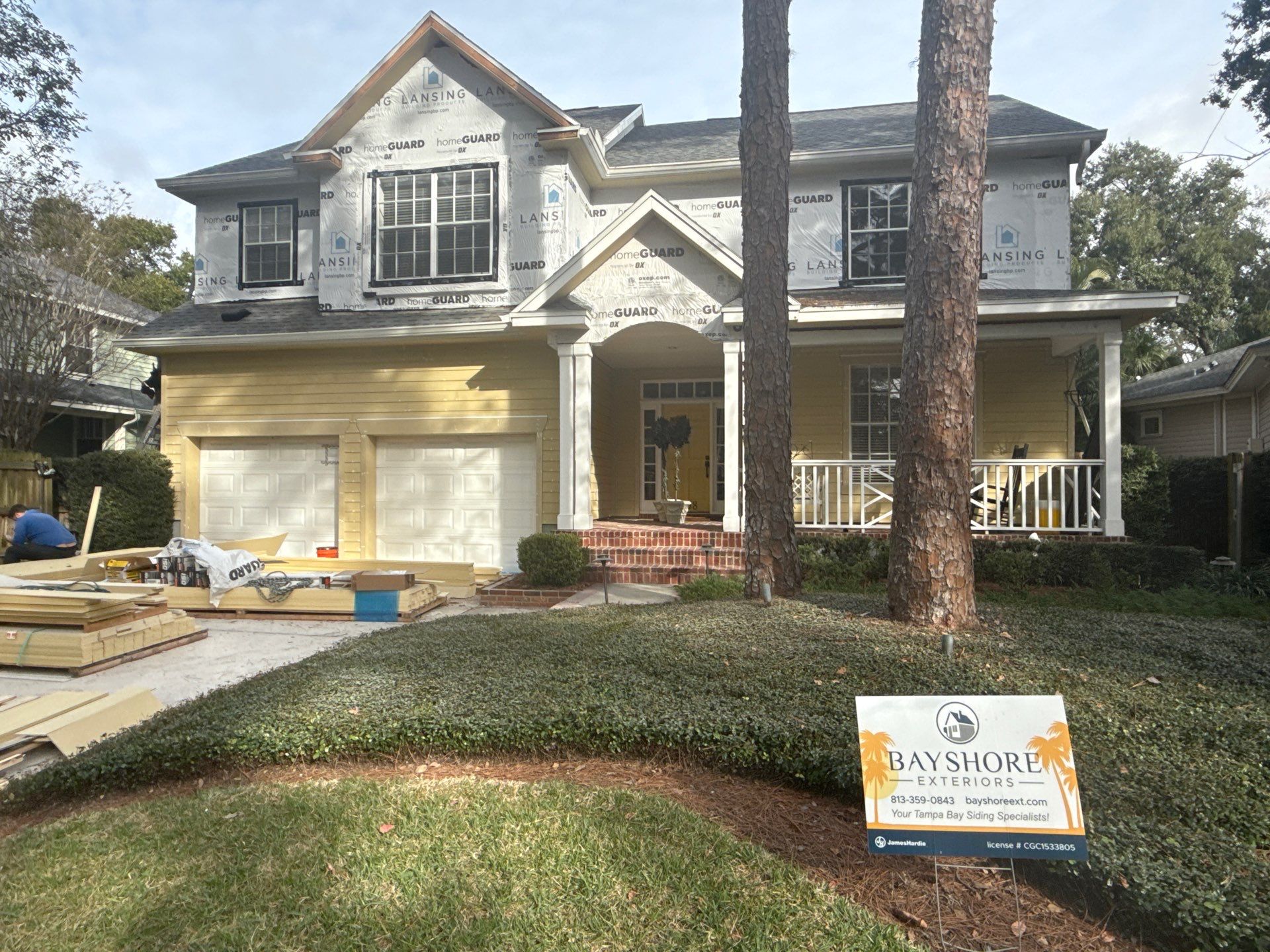 Project in Tampa by Bayshore Exteriors