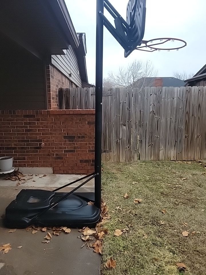 Fence , Concrete Pads , and Tree Removal by Clays Services Inc