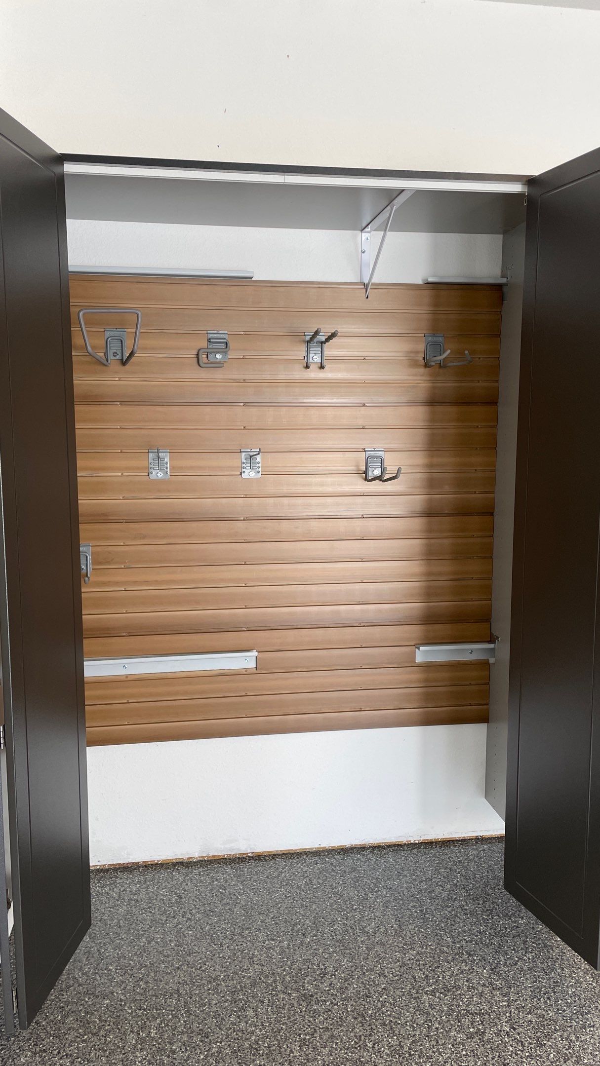 Pamela B.  upgraded her garage with cabinets by Banner Garage