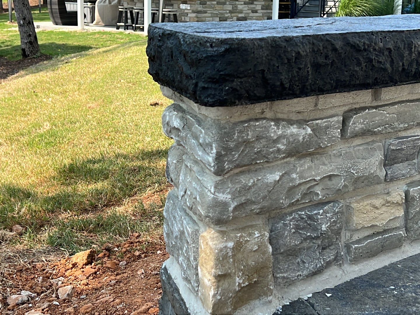 Stamped Concrete Patio by Xtreme Concrete Services