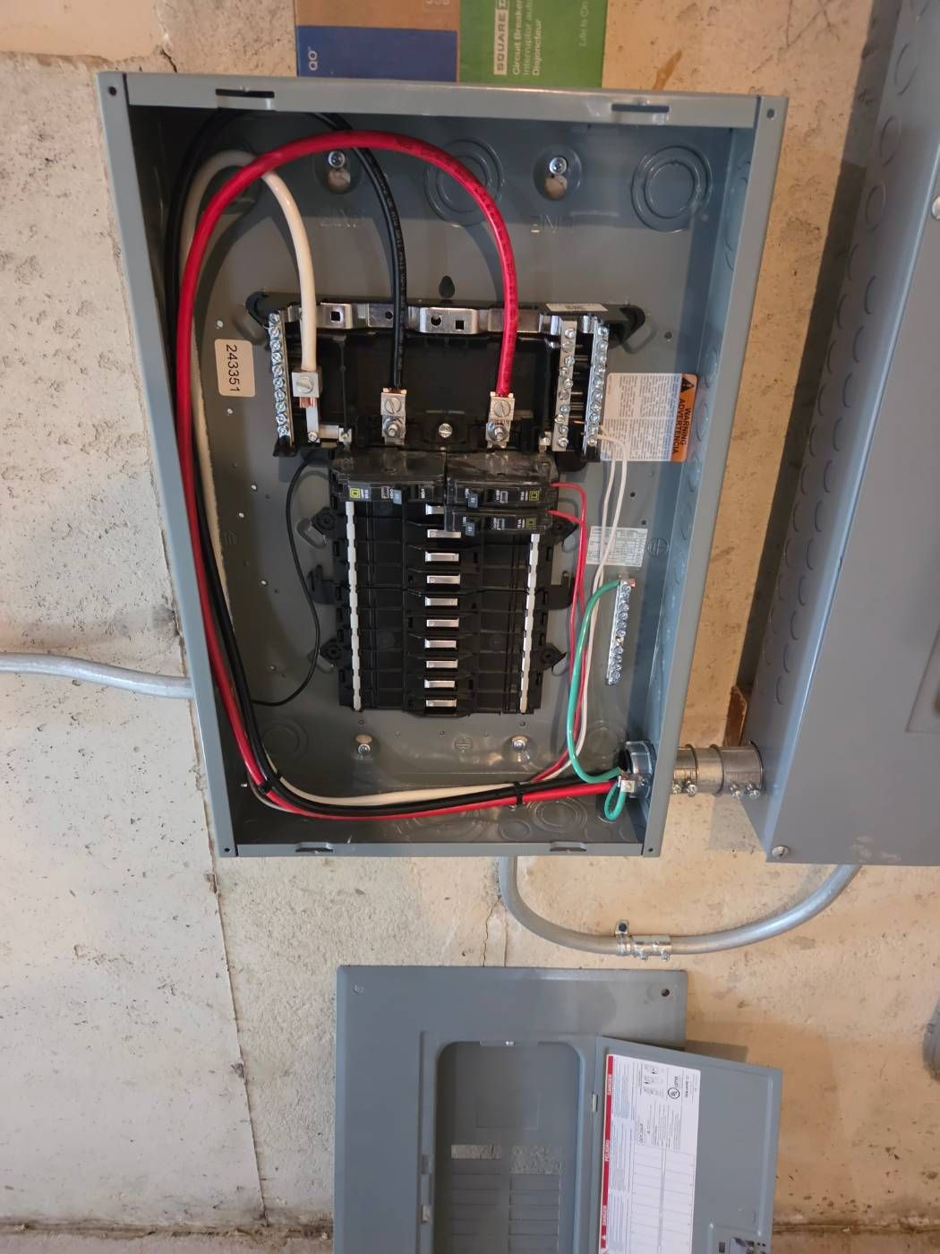 100 Amp Electrical Panel Upgrade & NEMA 14-50 EV Outlet Installation – Marengo, IL | GSHA Services, LTD by GSHA Services LTD