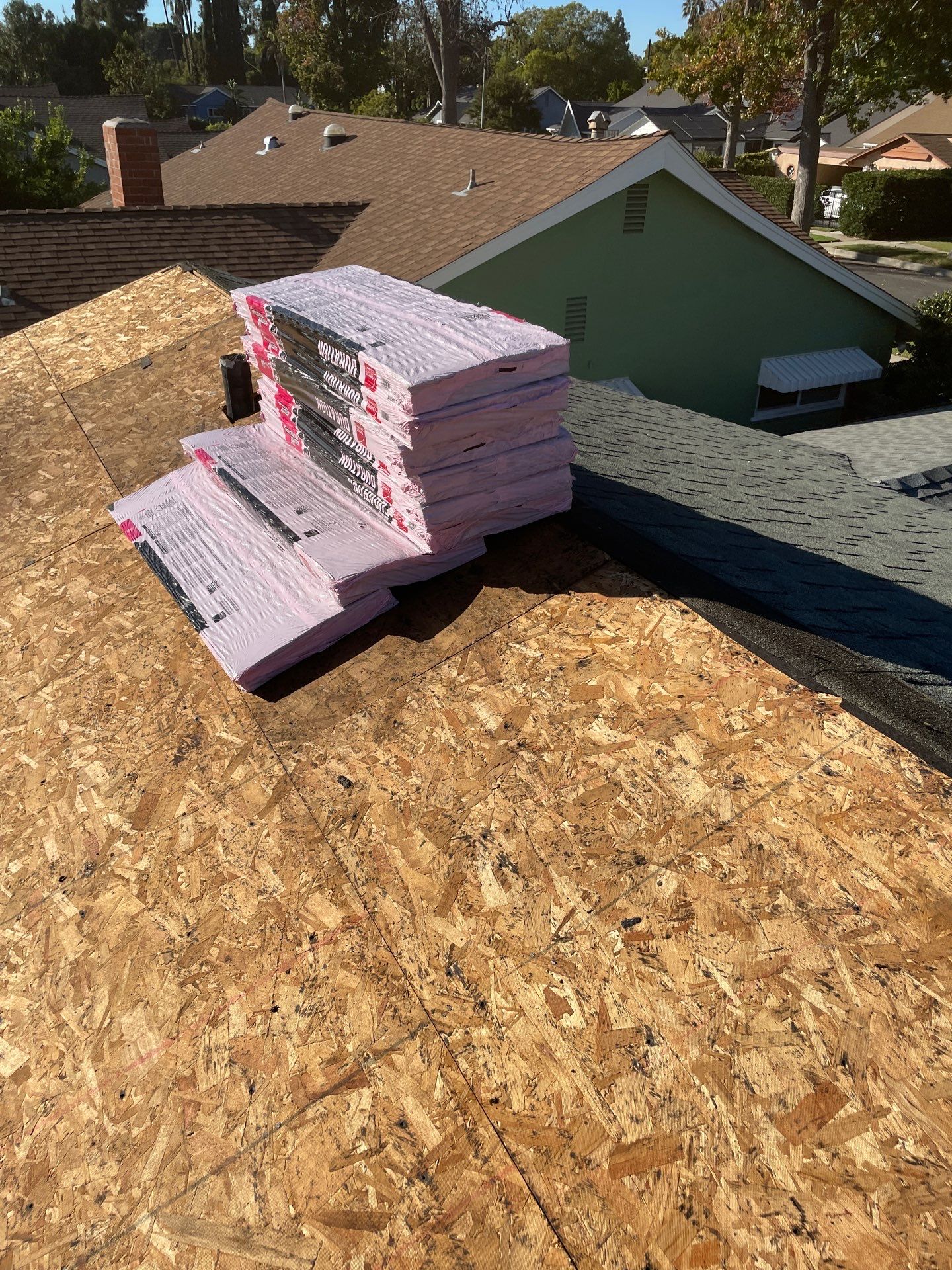 Partial reroof - Residential Project in LA by Hull Brothers Roofing