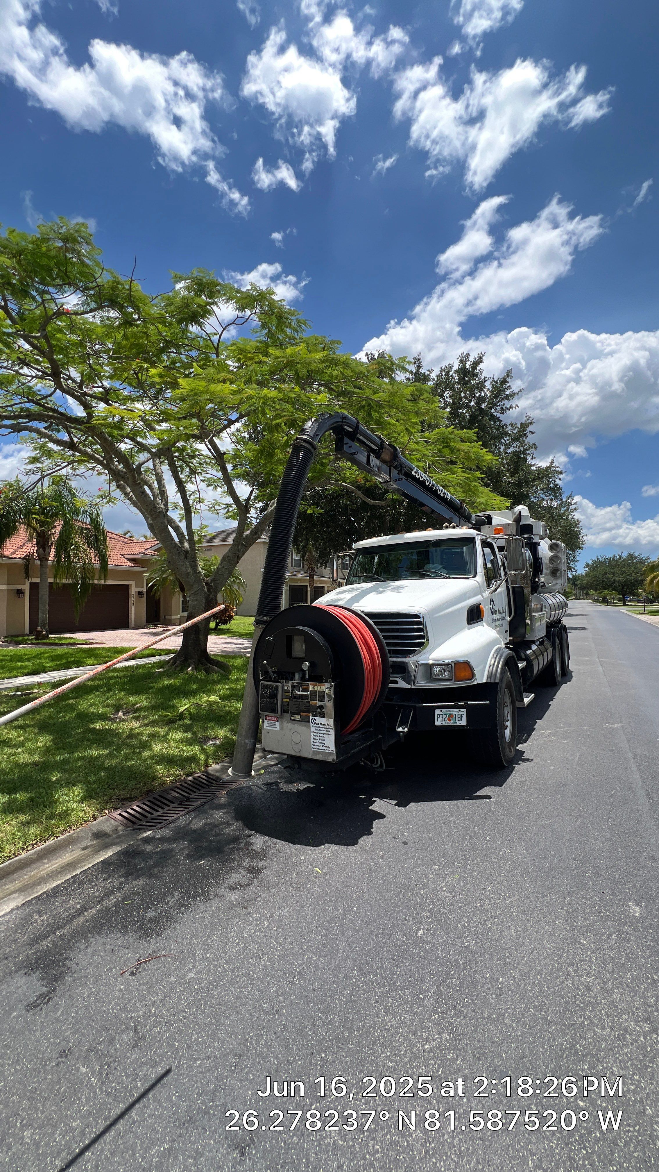 Naples Association Stormwater System Cleaning by APS Power & Water