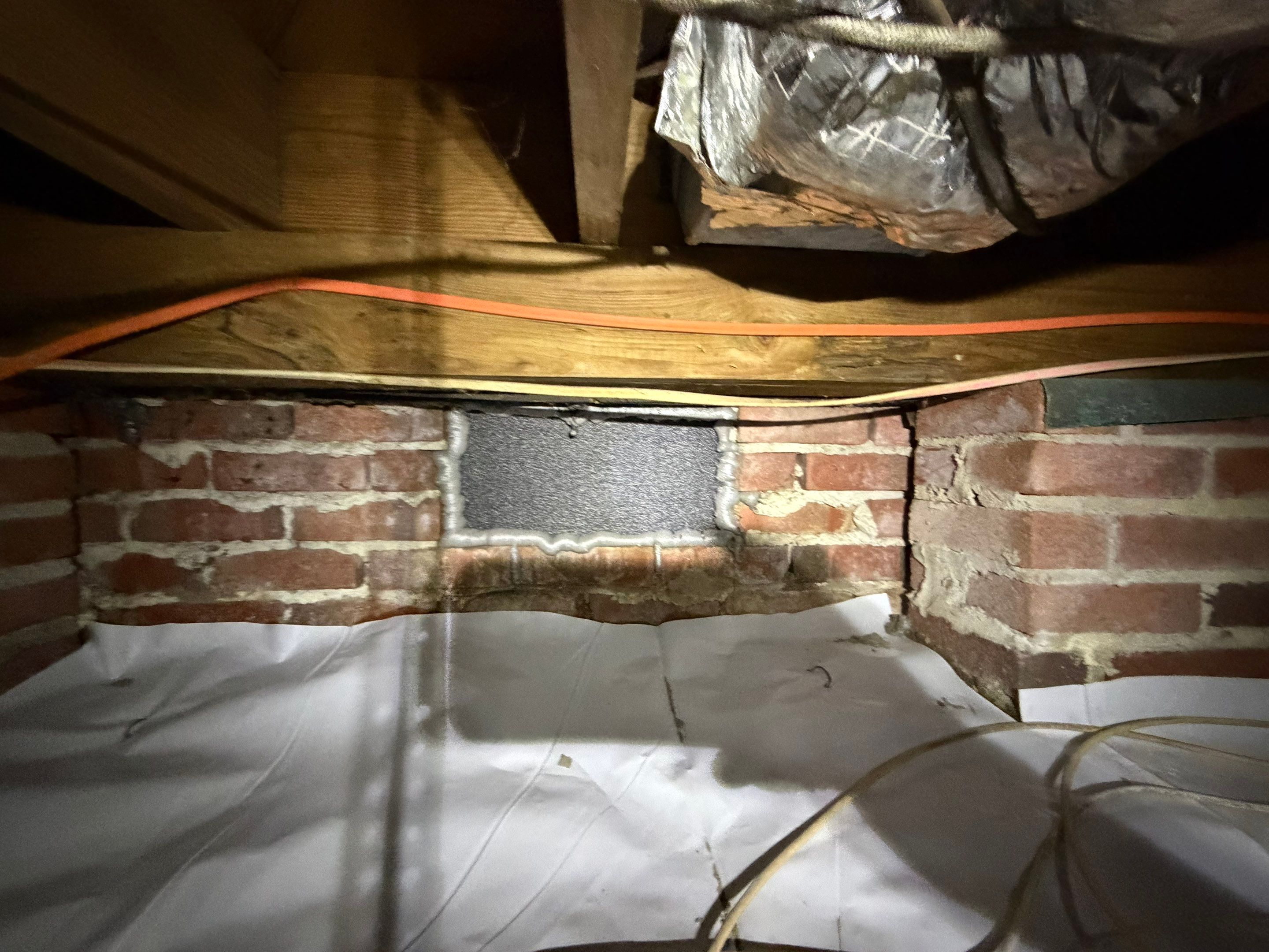 Project in Portsmouth by Patriot Crawl Space Repairs