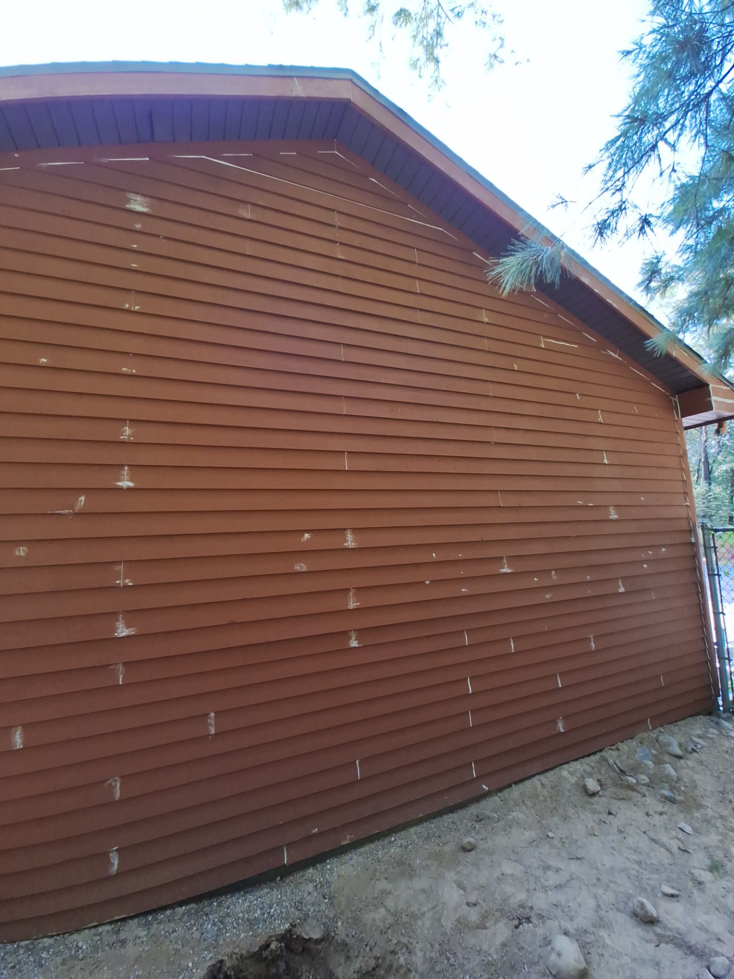 Color update with exterior staining and painting by Gordon Painting