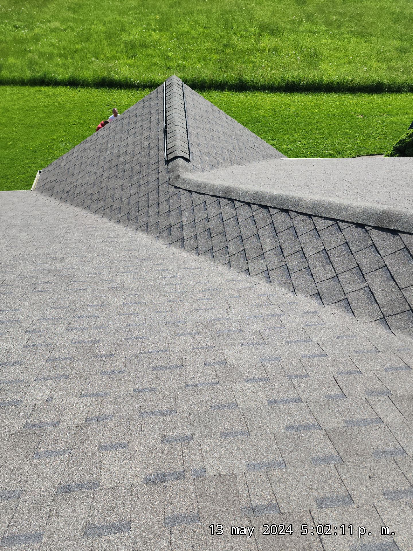 Atlas Pinnacle, Color, Weathered Wood, Drip Edge, Color, Royal Brown by Eagle Eye Roofing