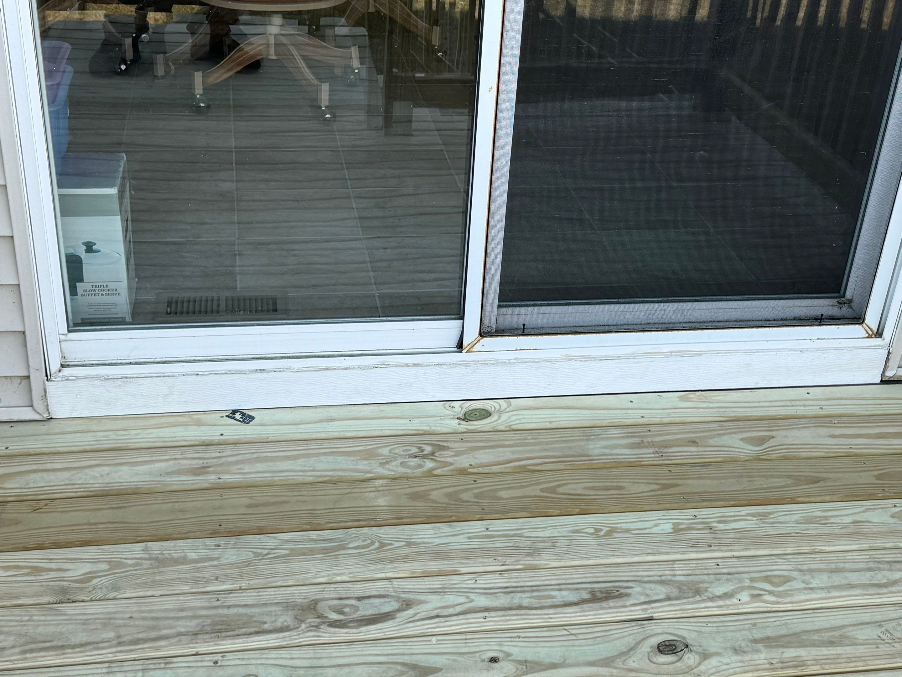 Deck Resurface with Treated SYP by Two Brothers Residential Maintenance