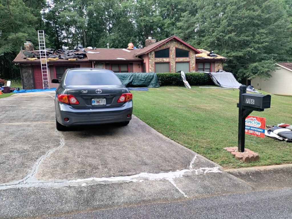 Residential Roofing Installation using Owens Corning by Inspector Roofing and Restoration