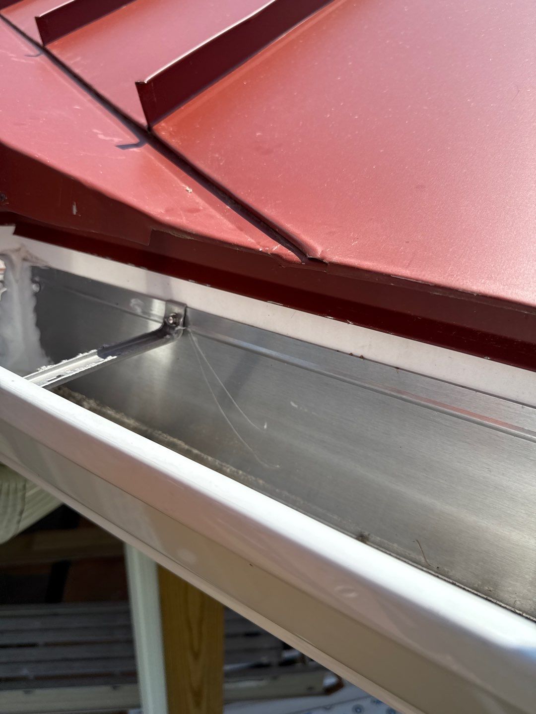 Standing Seam Metal Roof Autumn Red by CMNG LLC