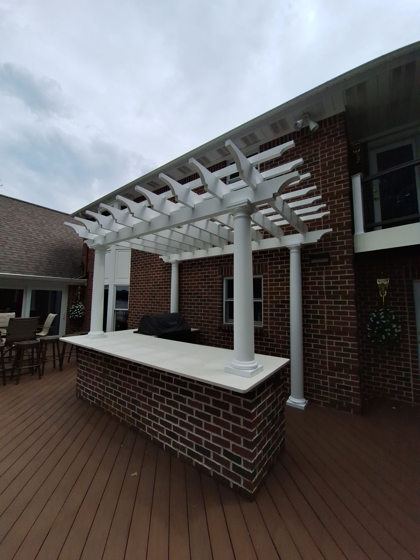 Pergola and Pillar painting by Gordon Painting