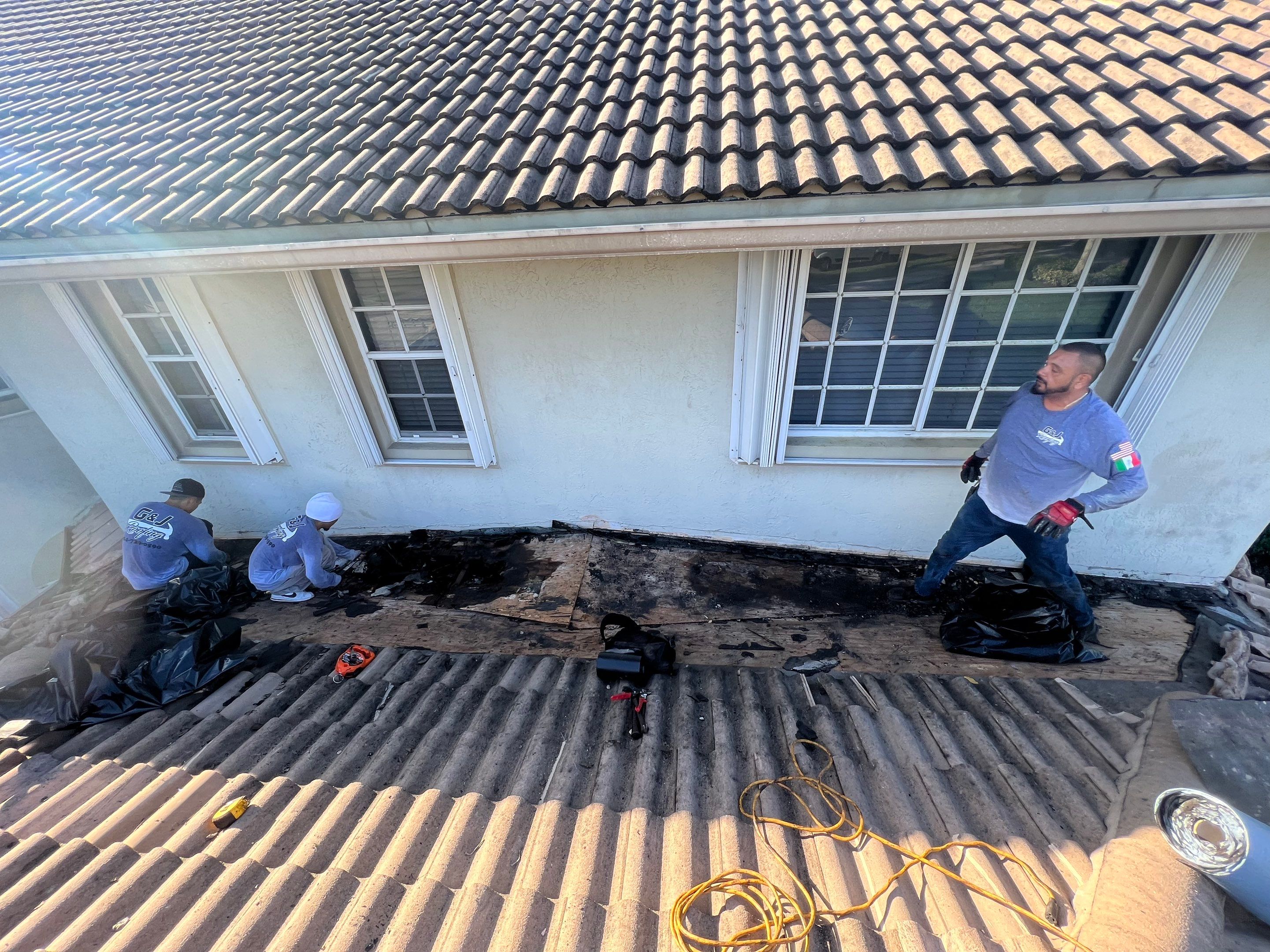 SW 26th St., Davie, FL by G&J Roofing 