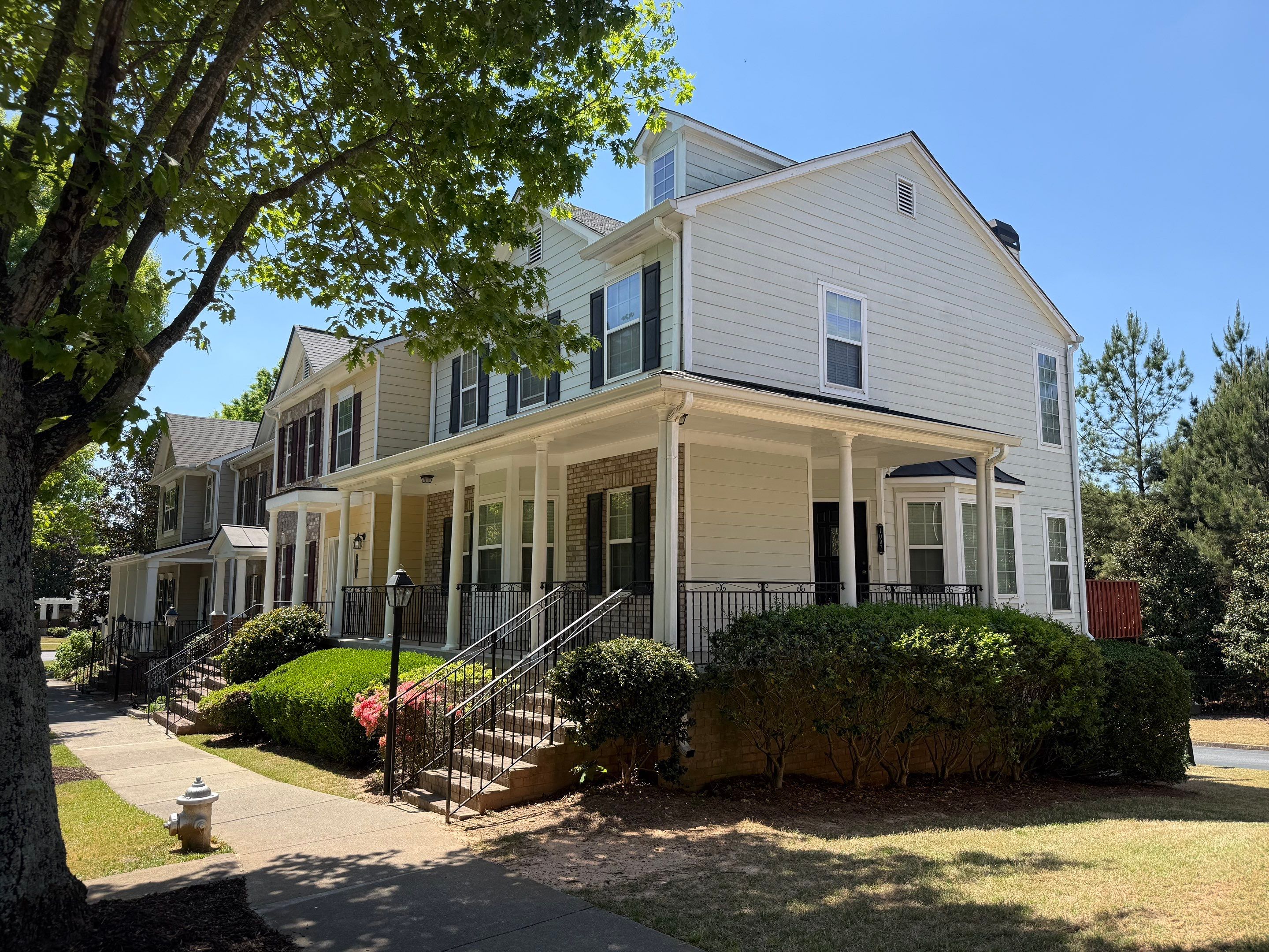 Exterior Painting and Facade Refresh for Suwanee Multi-Story Home by Swift Home Renovations