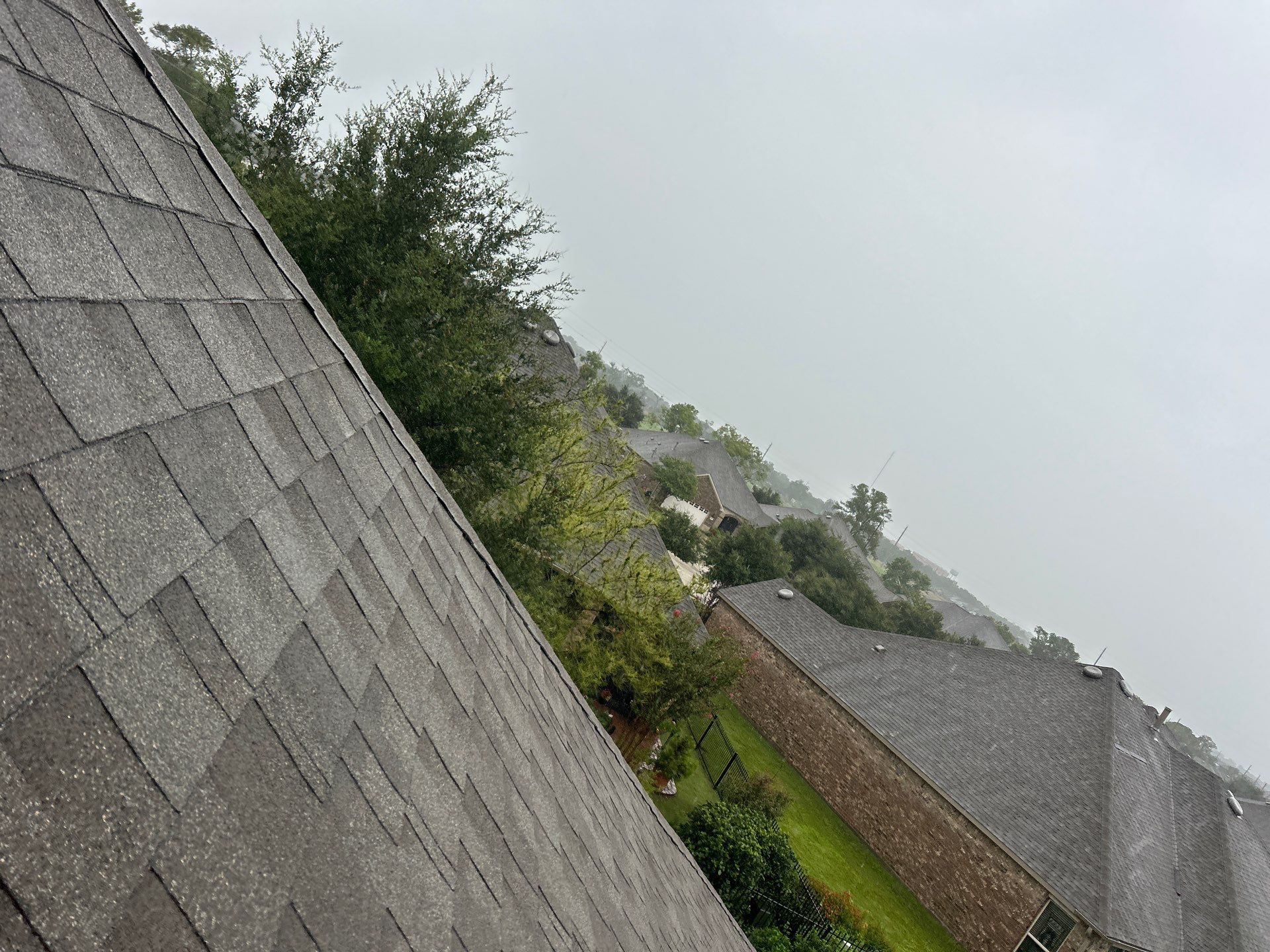 Hail Damage using Owen's Corning Duration (Lifetime) Shingles by Roof Repair Company