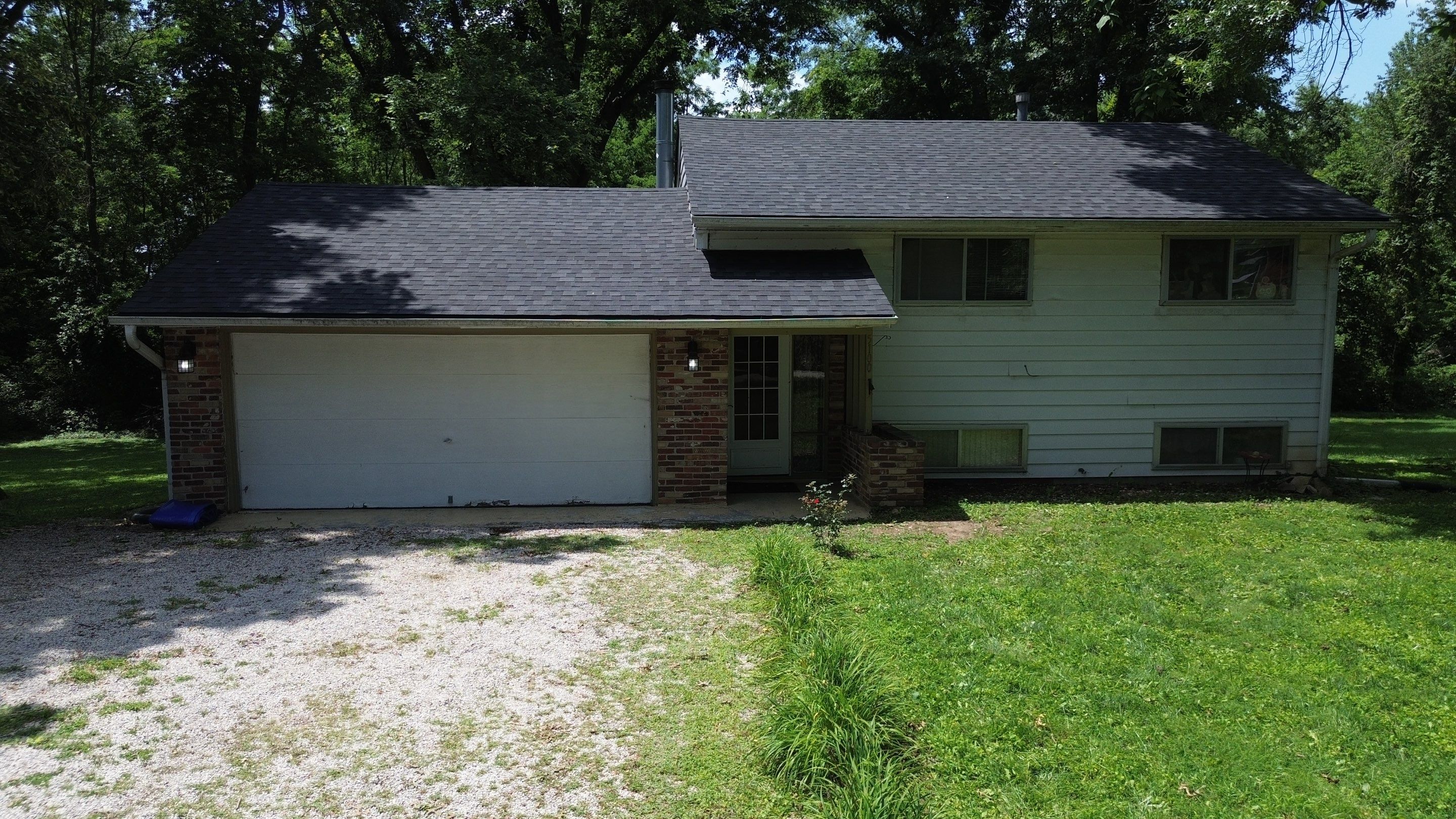 Project in Bloomington by Moss Roofing