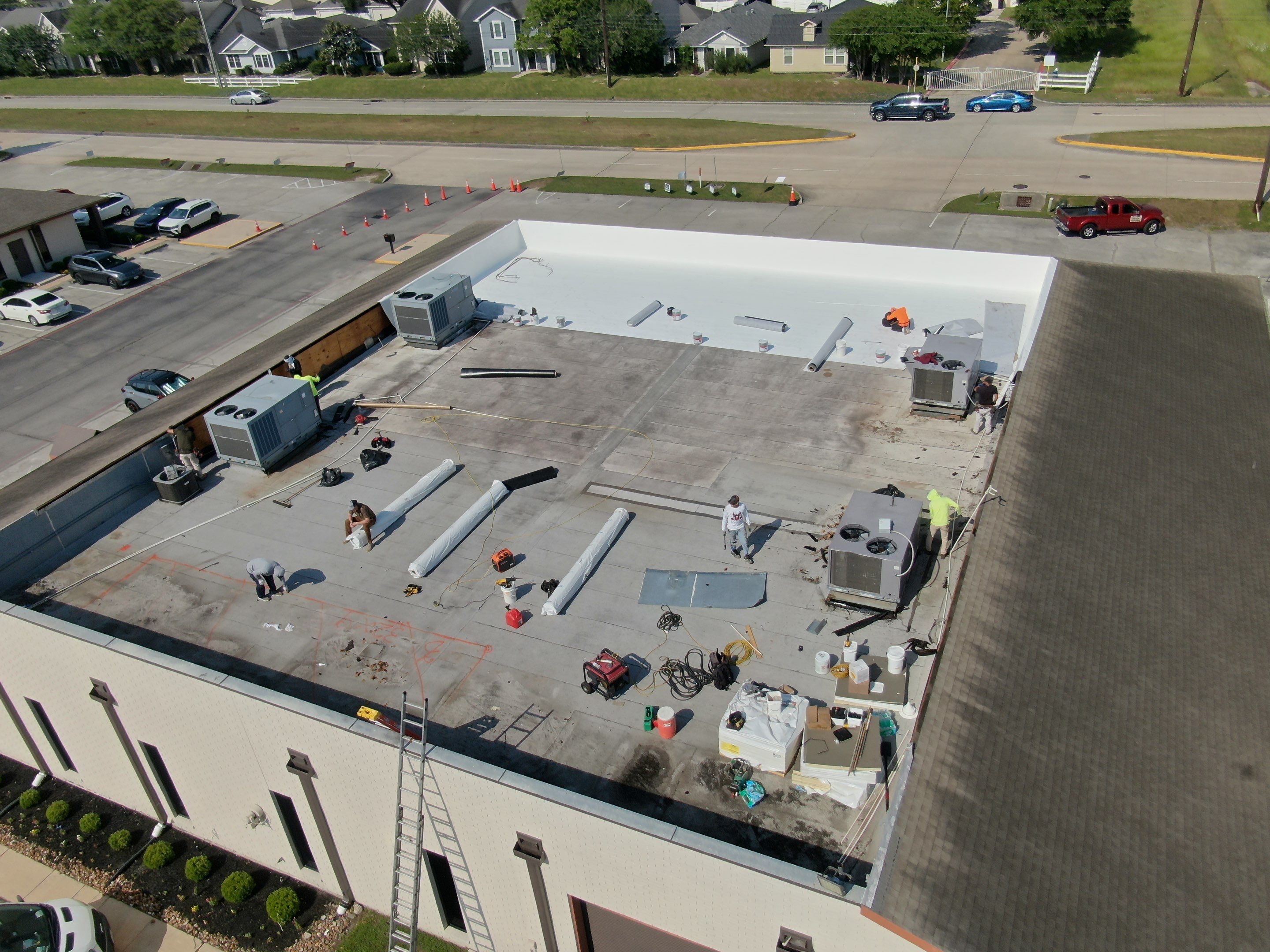 Project in Houston by Hartland Roofing & Construction