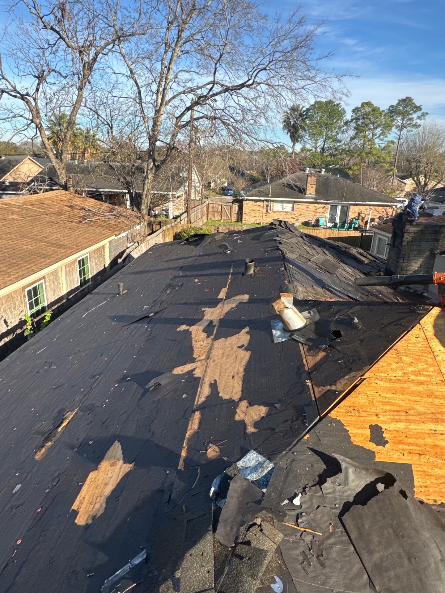 Project in Houston by Proud Roofing