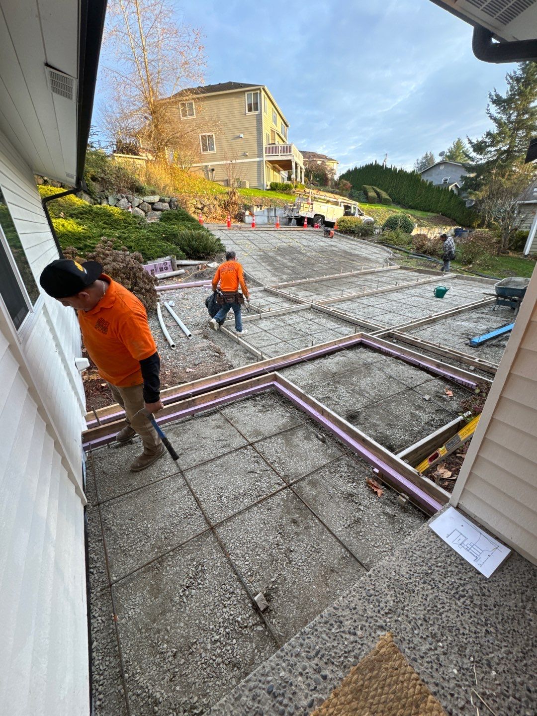 Raphil Haswega Concrete Driveway  by Jireh Asphalt & Concrete Inc 