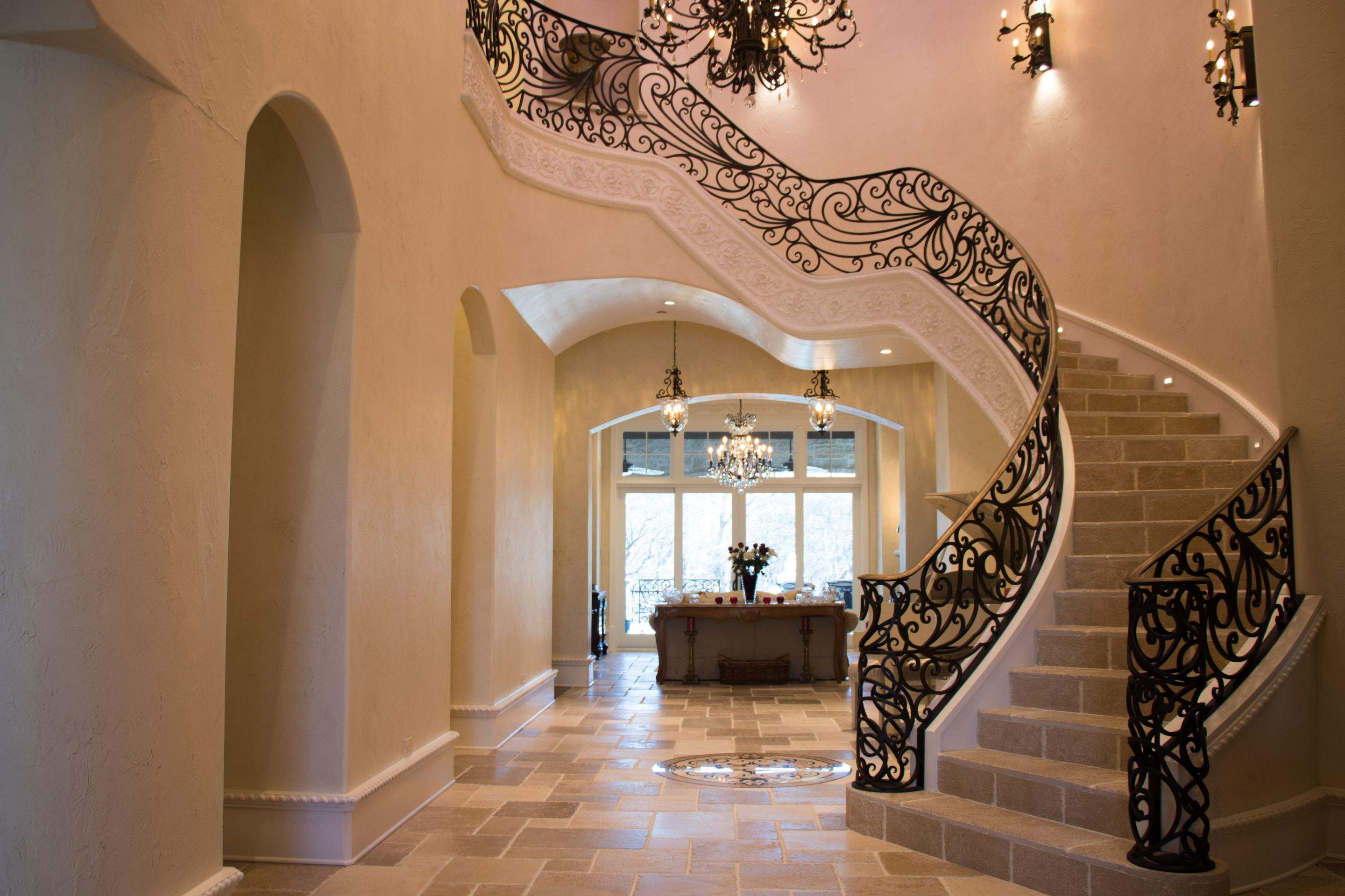 Classic Indoor Railings by Solara Custom Living