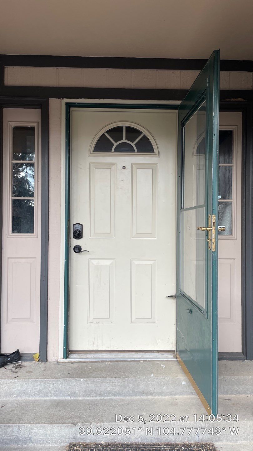 Project in Centennial by Storm Door Guy 