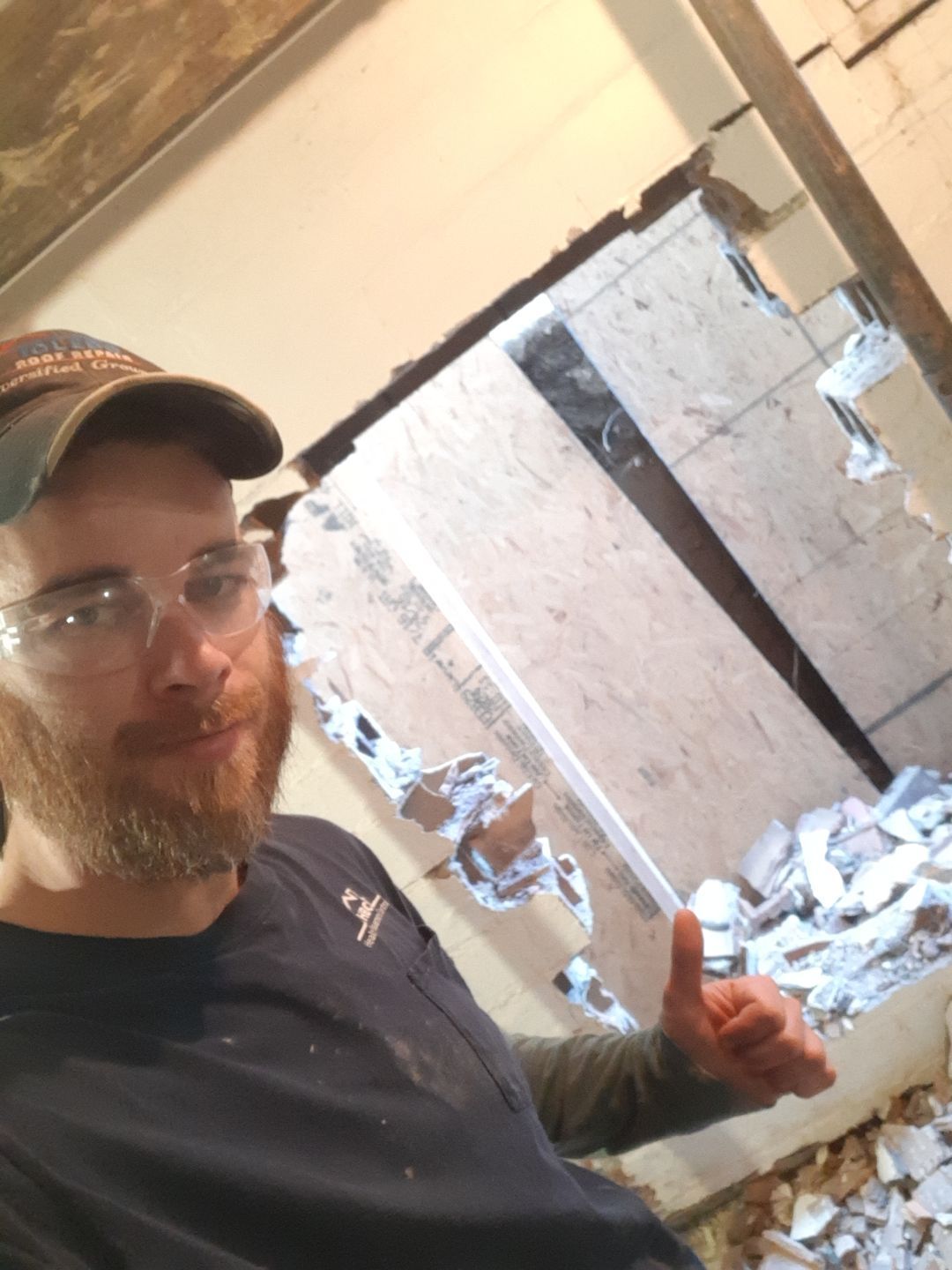 Basement Wall Rebuild with Exterior Waterproofing by Toledo Basement Repair