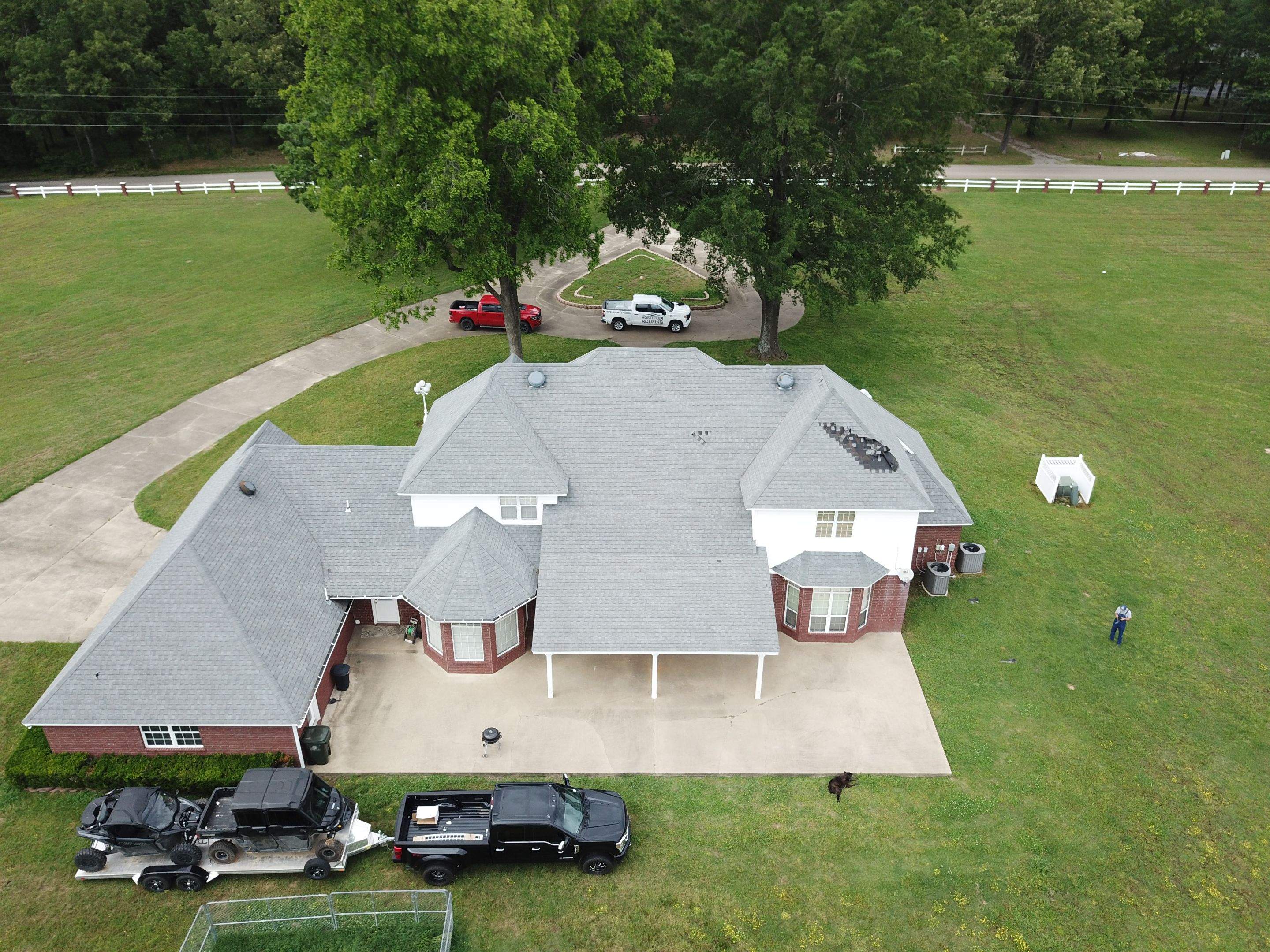 Storm Restoration Reroof: 40 Year Impact Rated Architectural Shingles by Hostetler Roofing