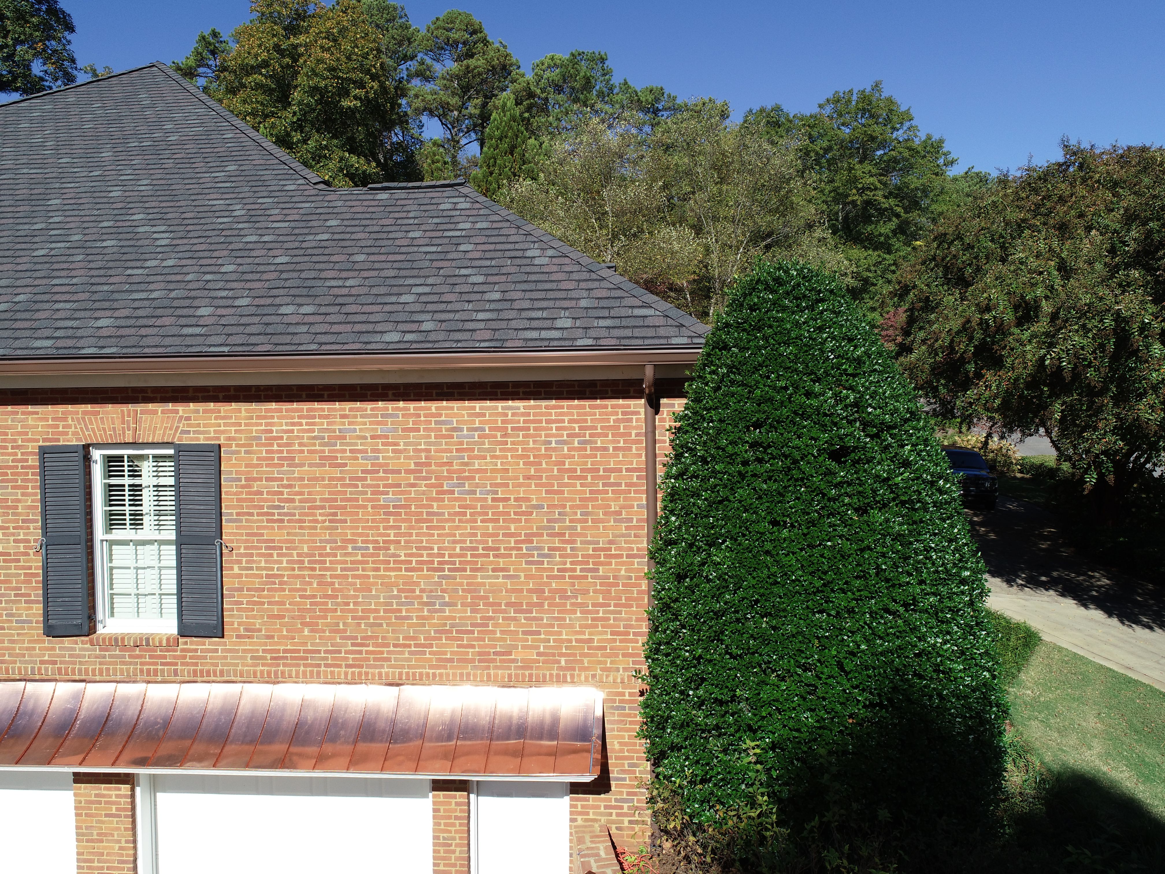 Residential Designer Roofing Installation with custom accent Copper Valleys. Calhoun GA by Georgia Roof Advisors