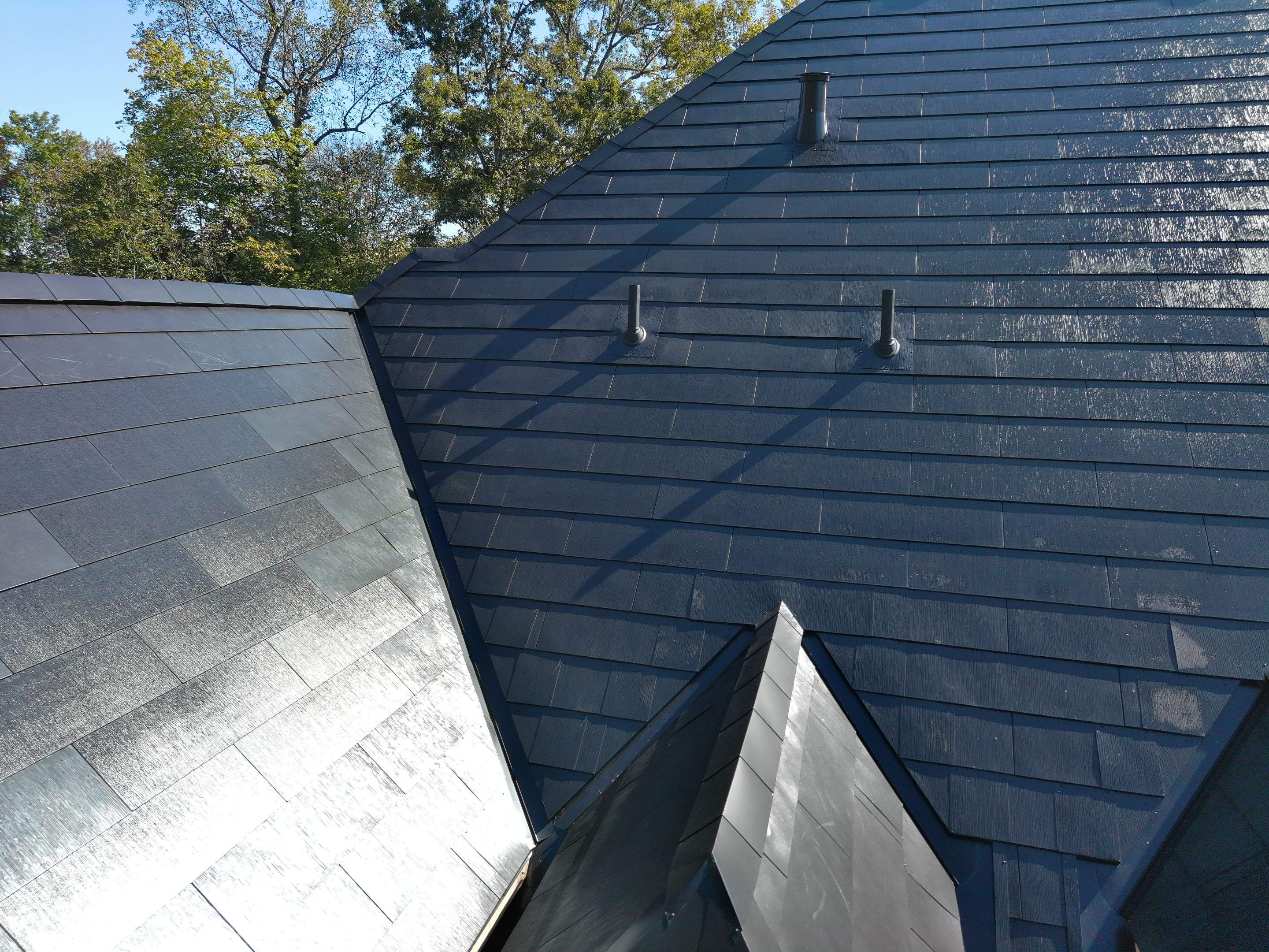 Extravagant Tesla Solar Roof in Maryland by American Home Contractors