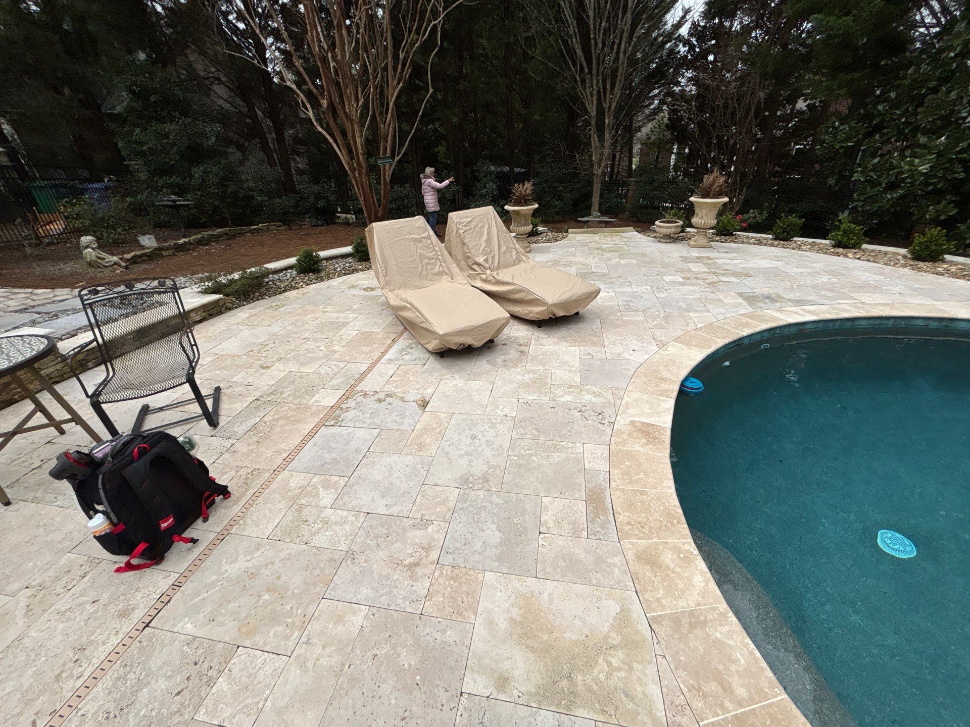 Stone using Concrete Sealant by DuraSeal