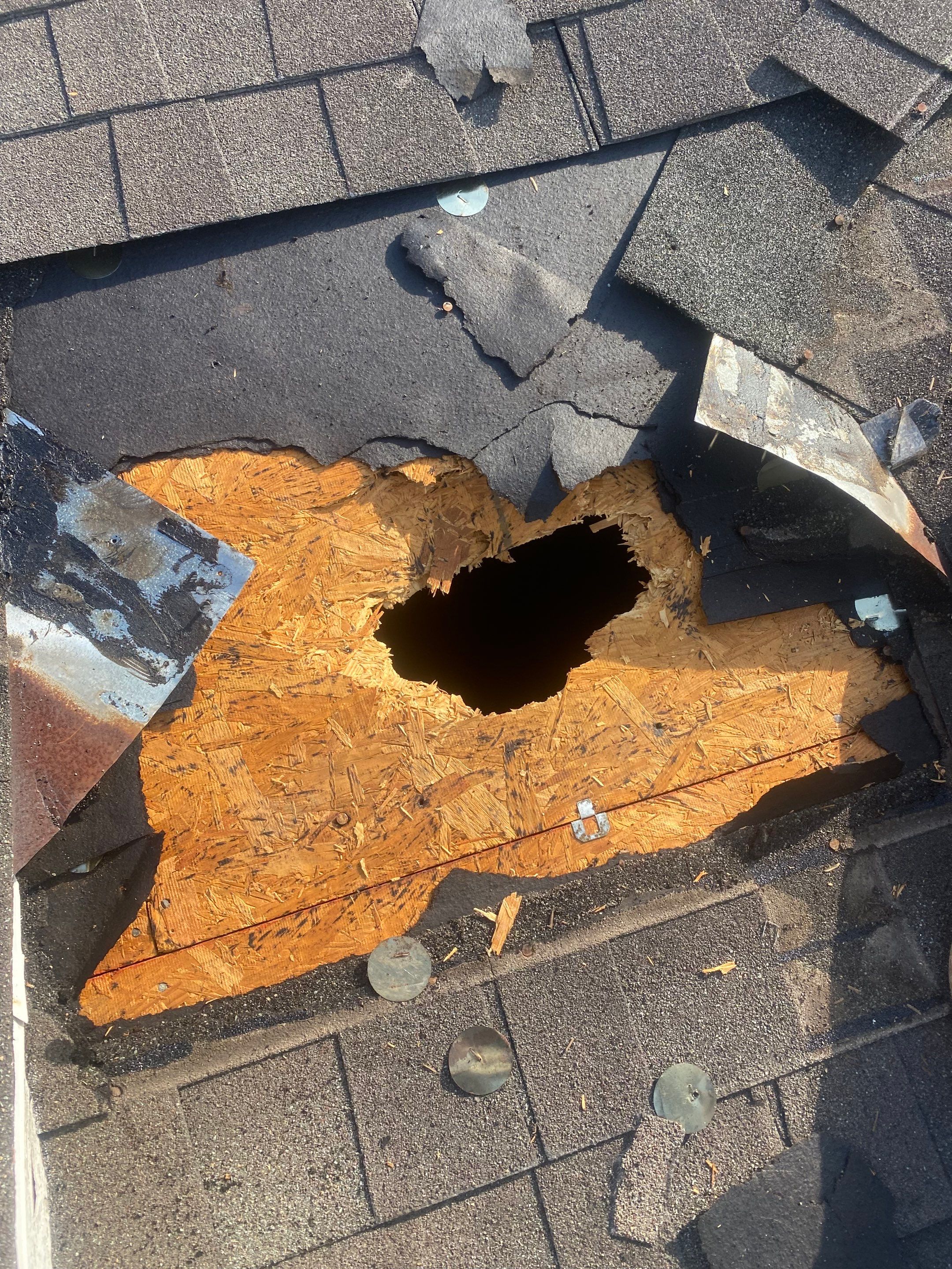 Roof Repair - Decking and Shingle Replacement by Lighthouse Roofing