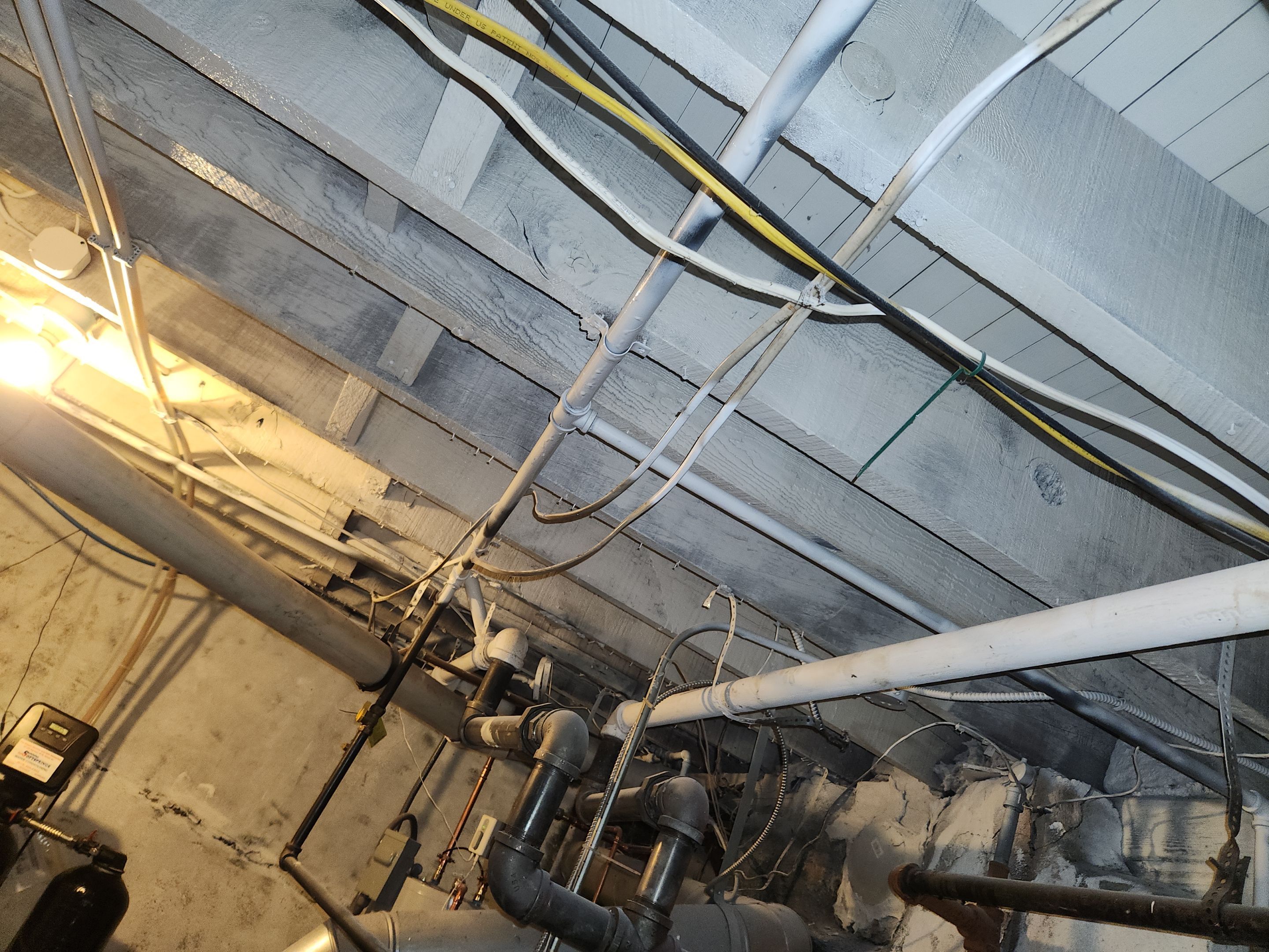 Interior French Drain & Mold Remediation in Mt Tabor NJ by Pure Service Pro, LLC 