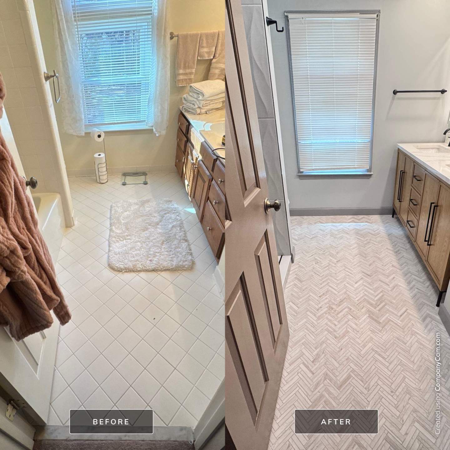 Guest bathroom renovation by Prudencio