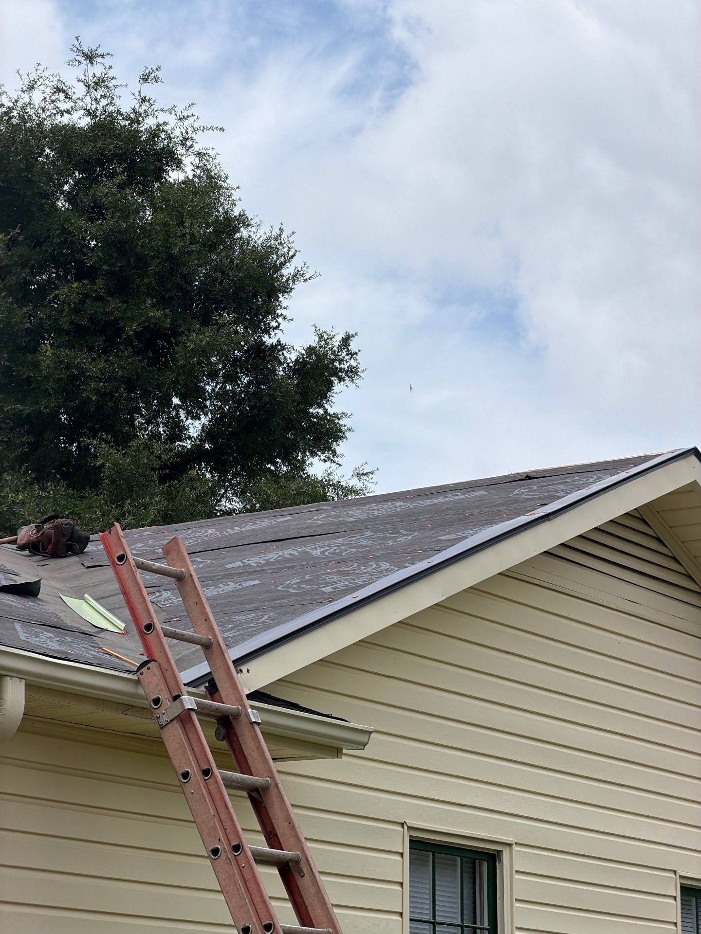 Roof Trusses Replaced- New Roof Installation by Karcher Roofing & Construction