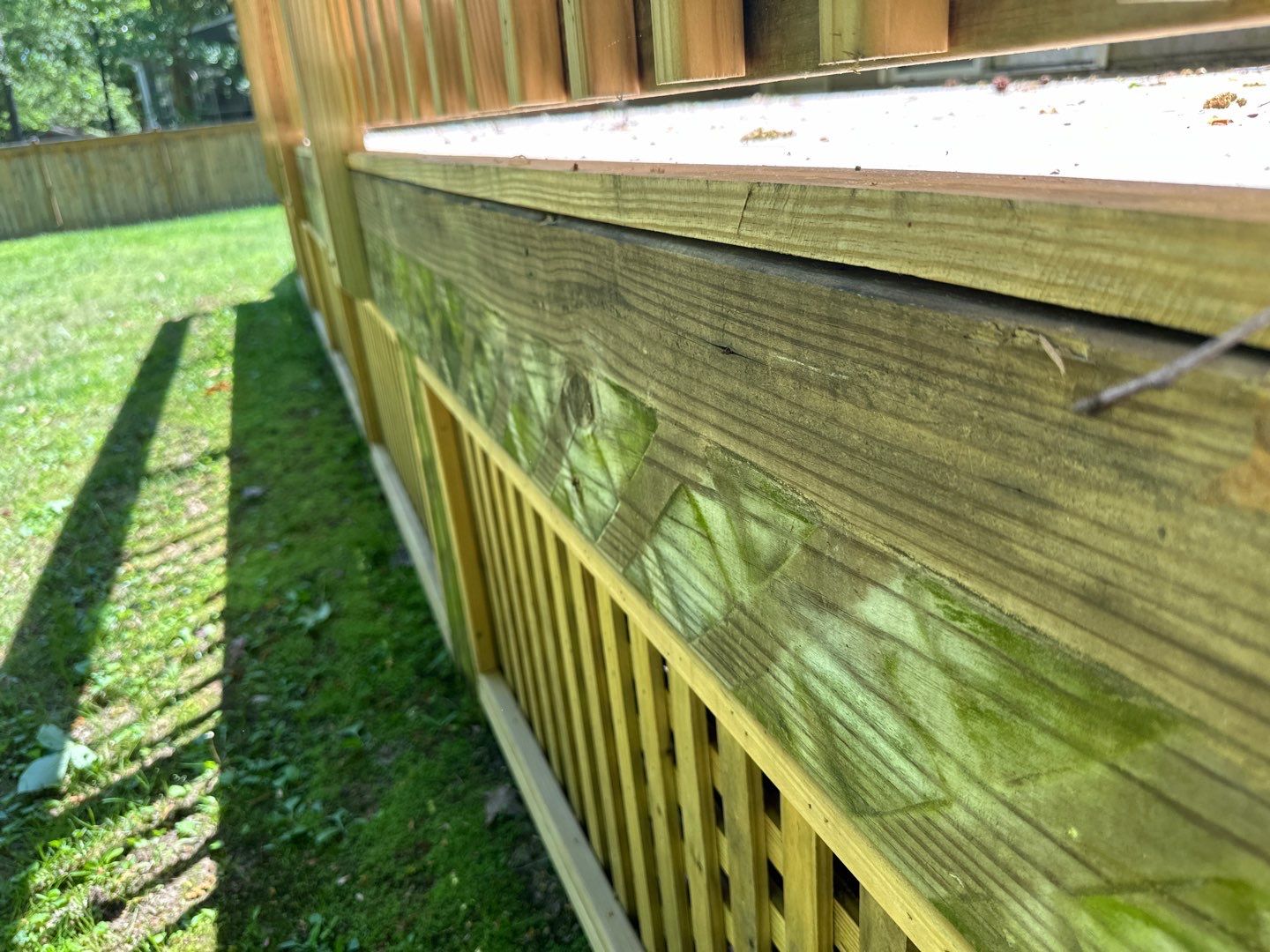 Weathered Deck using Wood Sealant by DuraSeal