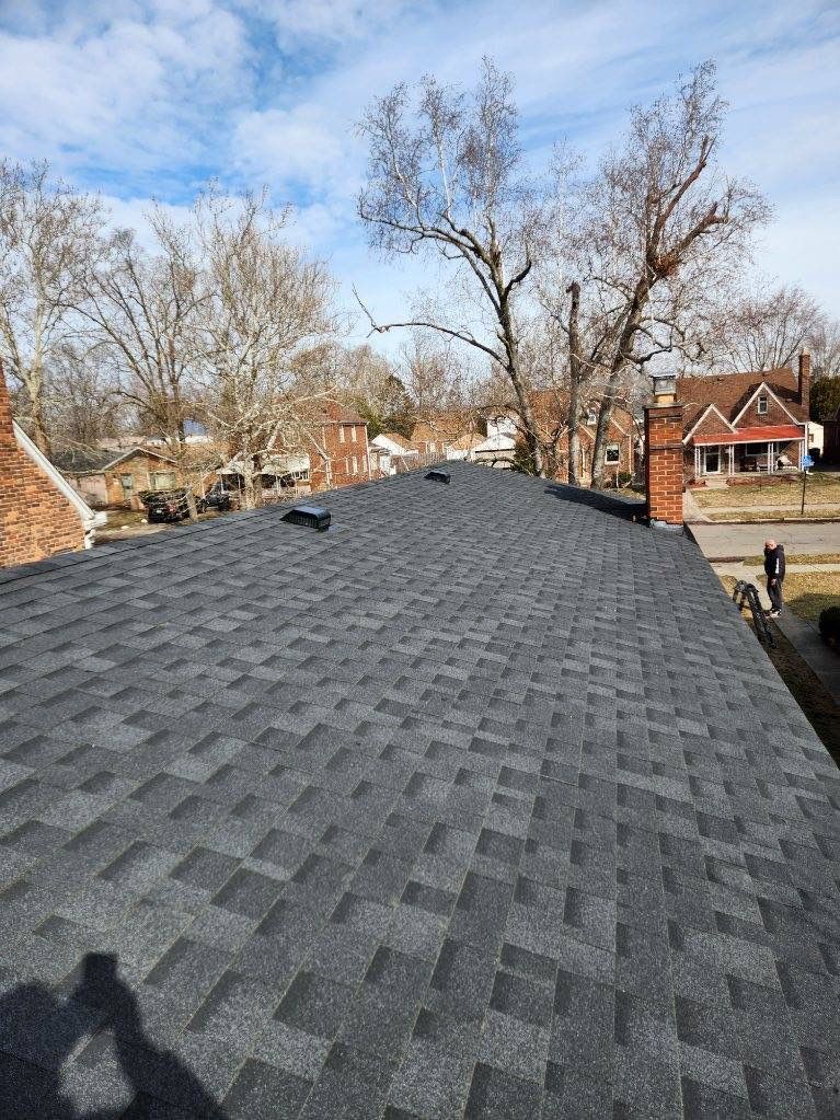 Residential Roofing Installation using IKO Dual Black by JNR Roofing LLC