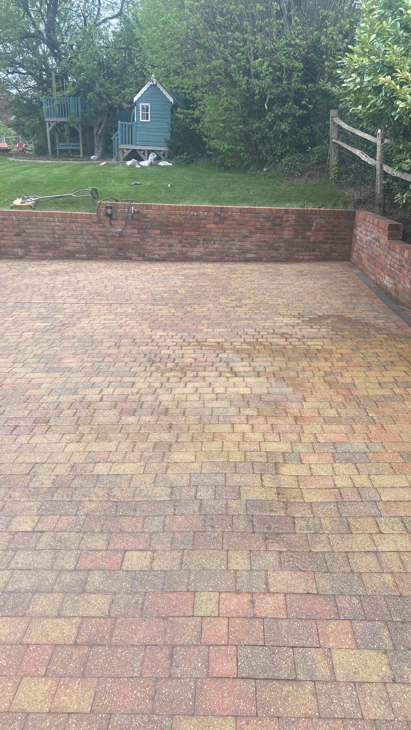 Exterior Clean - Drive - Patio - Paths using honda 21 ltr/min by Ges Exterior Cleaning ltd