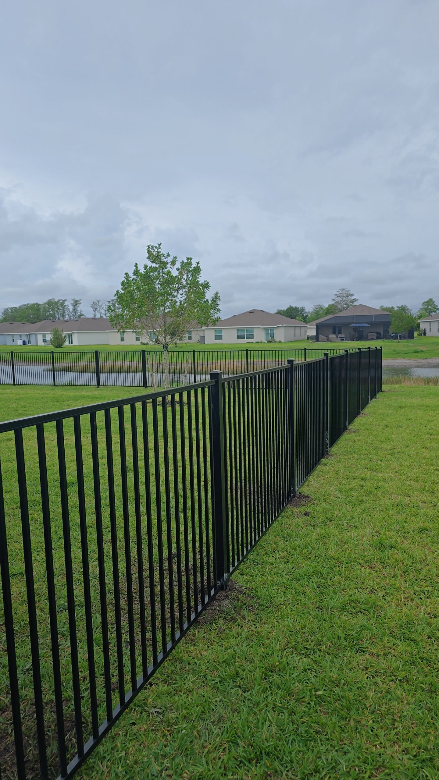 Aluminum Fence Install in Lehigh Acres by True Fence LLC