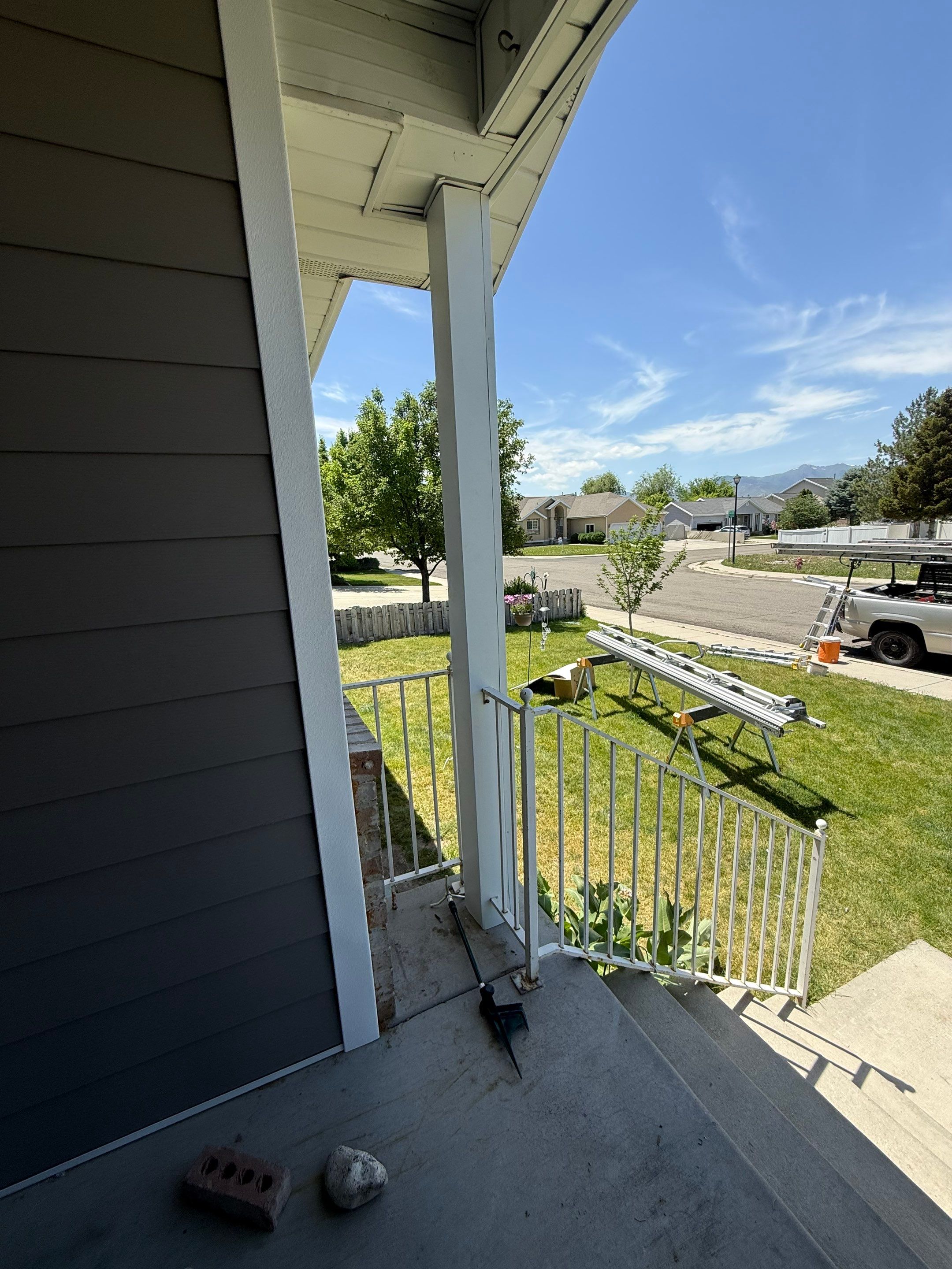 Project in Salt Lake City by Emerald Gotcha Gutters 