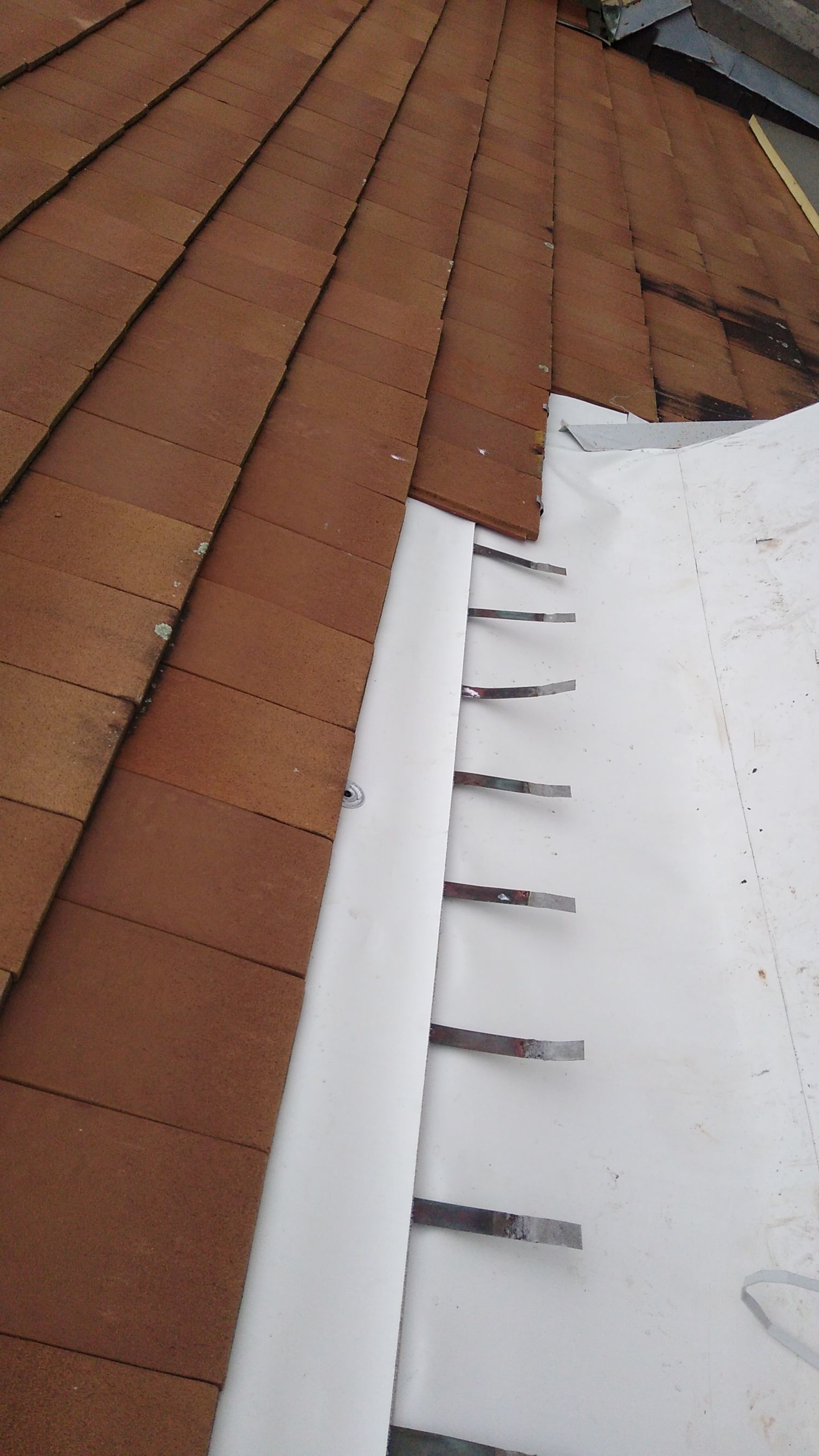 Commercial Roofing Installation using 50 mil PVC by Hostetler Roofing