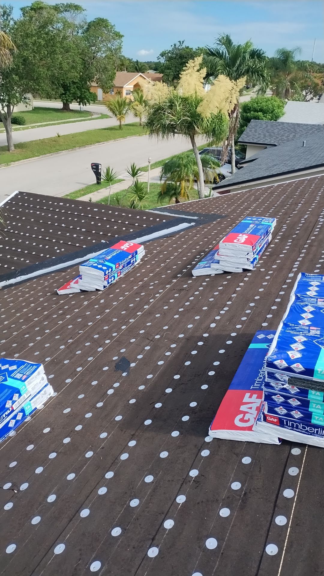 Residential Roofing Installation using GAF by BLUES BROTHERS ROOFING