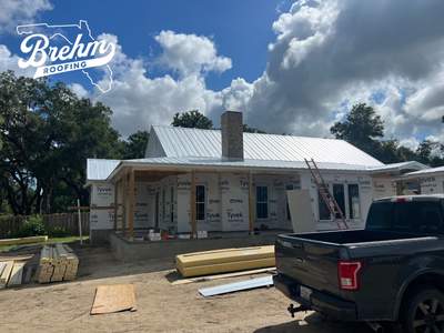 New Construction Metal Roof in High Springs, Florida