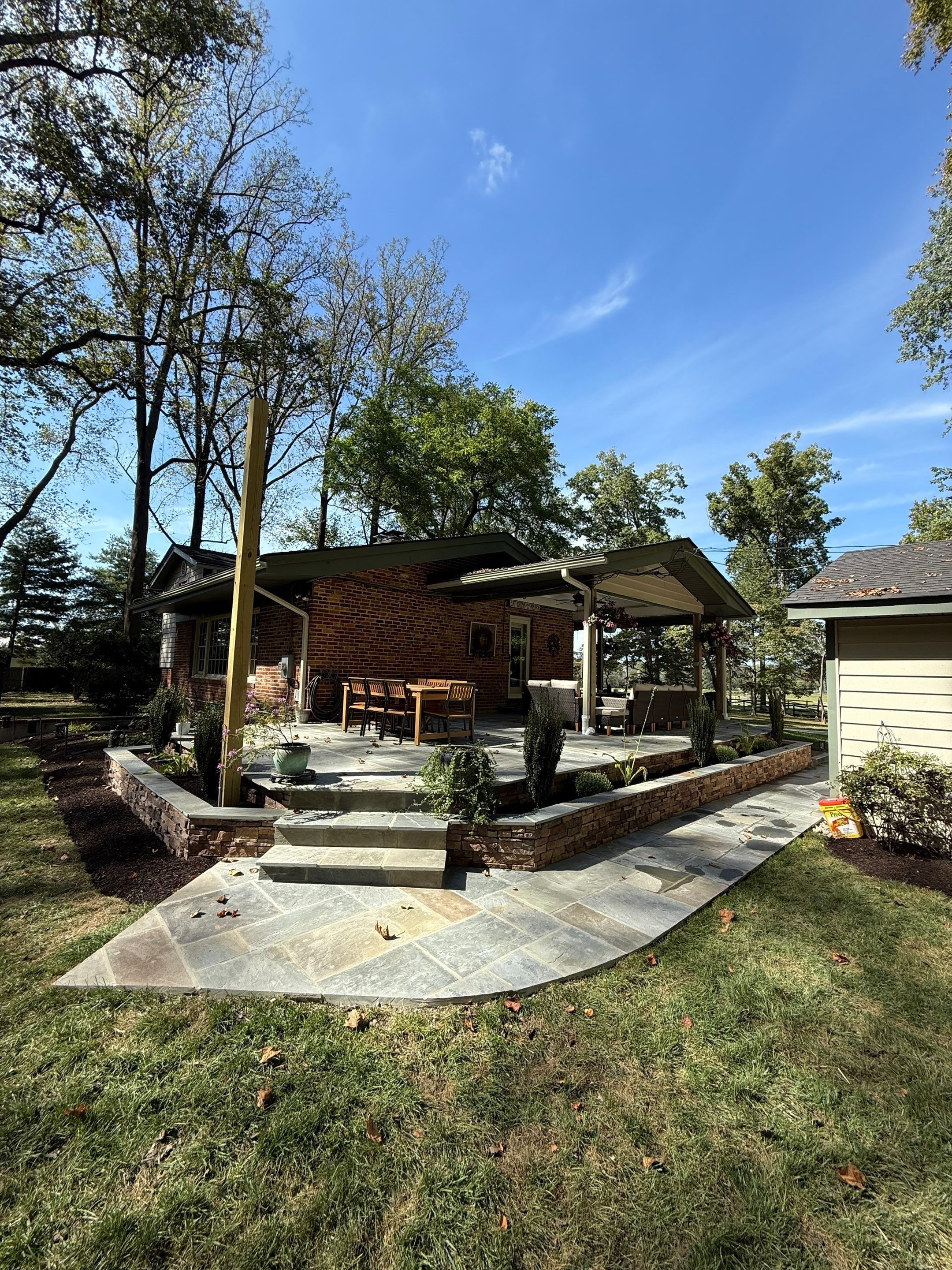 Project in Ashton by James Creek Lawn & Landscape 