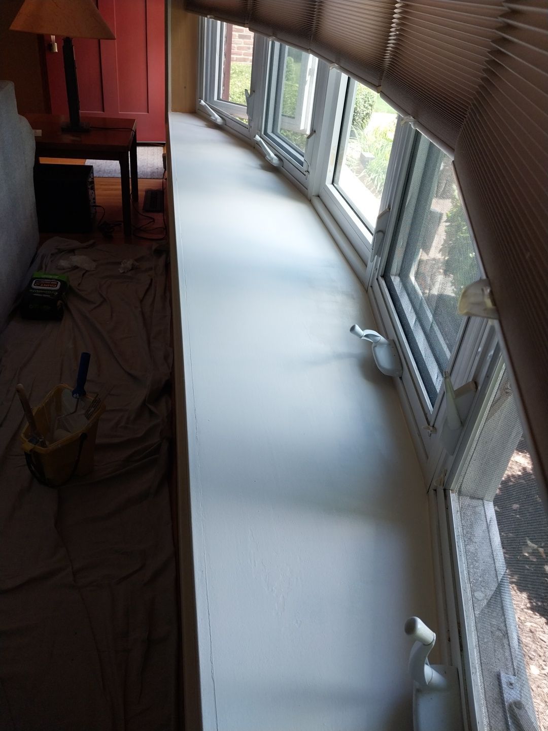 Window Repair using Sherwin Williams Emerald  by Laser Focused Solutions LLC