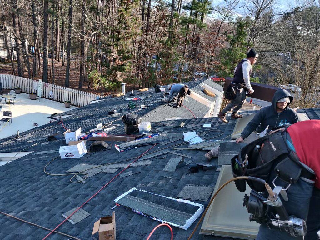 The Forest Apts. - Club House - Re-Roof by American Roofing NC