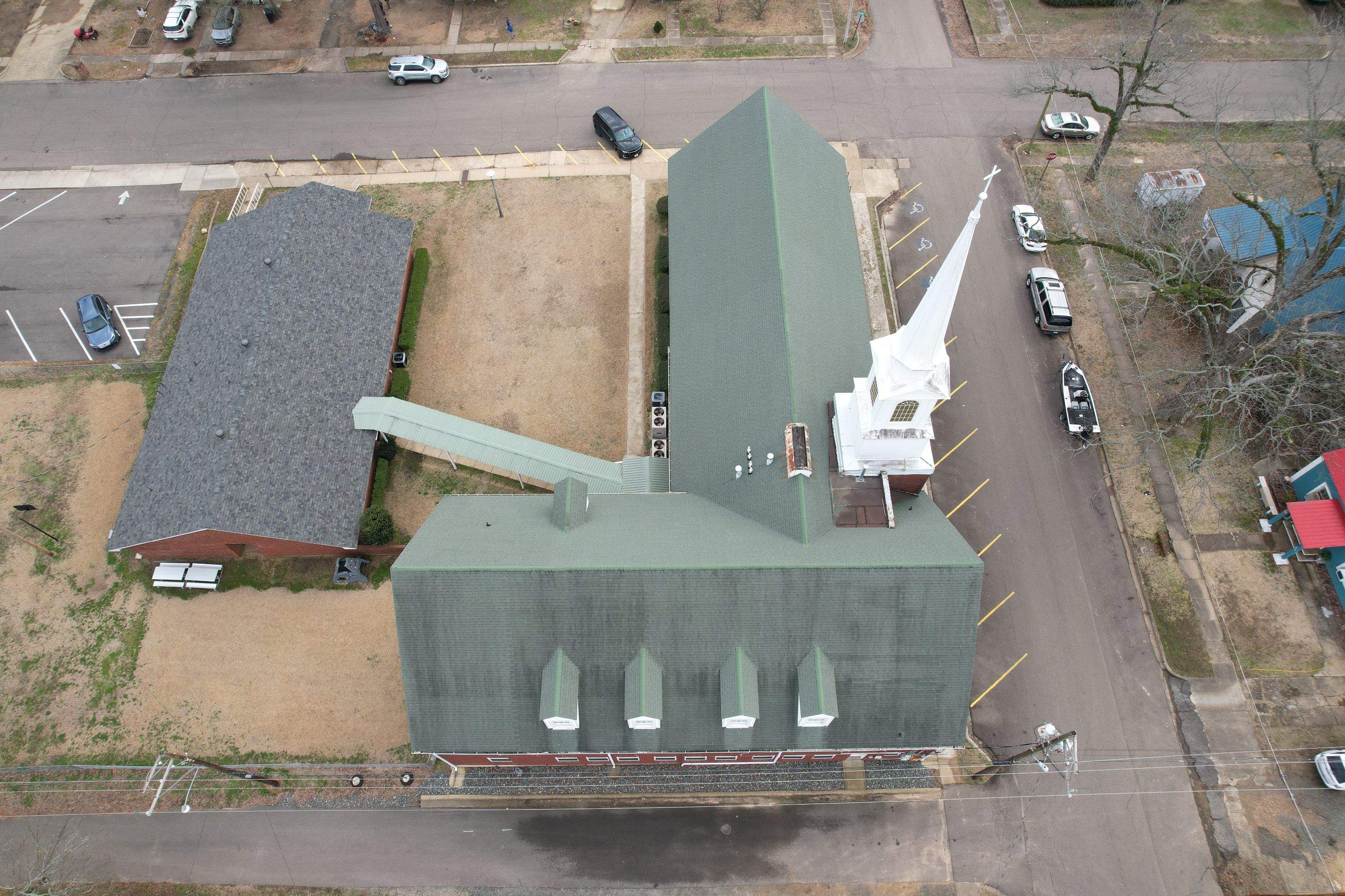 Church Reroof: 40 Year Impact Rated Architectural Shingles by Hostetler Roofing