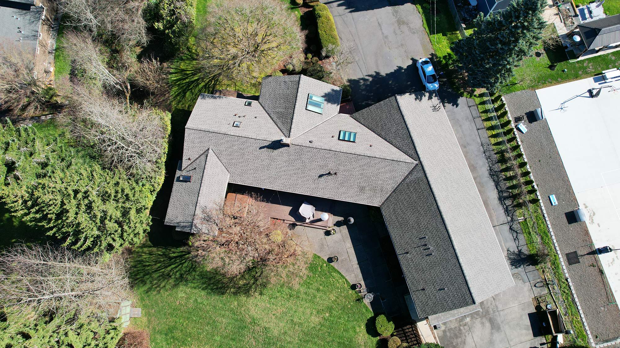 Residential Roofing Installation using GAF HDZ Shingles by Roofing Formula LLC