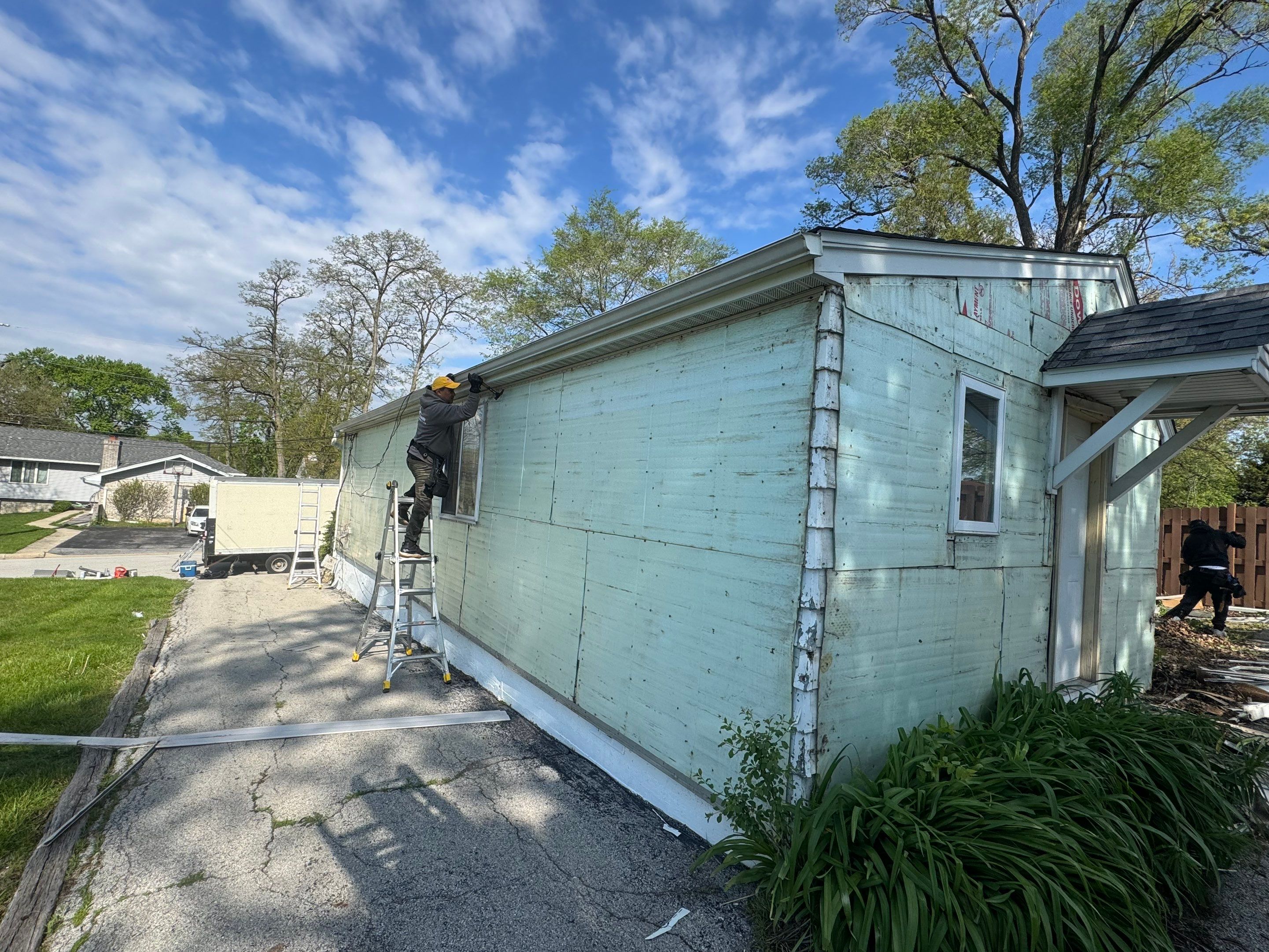 Roof and siding replacement by hail damage by Just Brilliant Restoration JBR