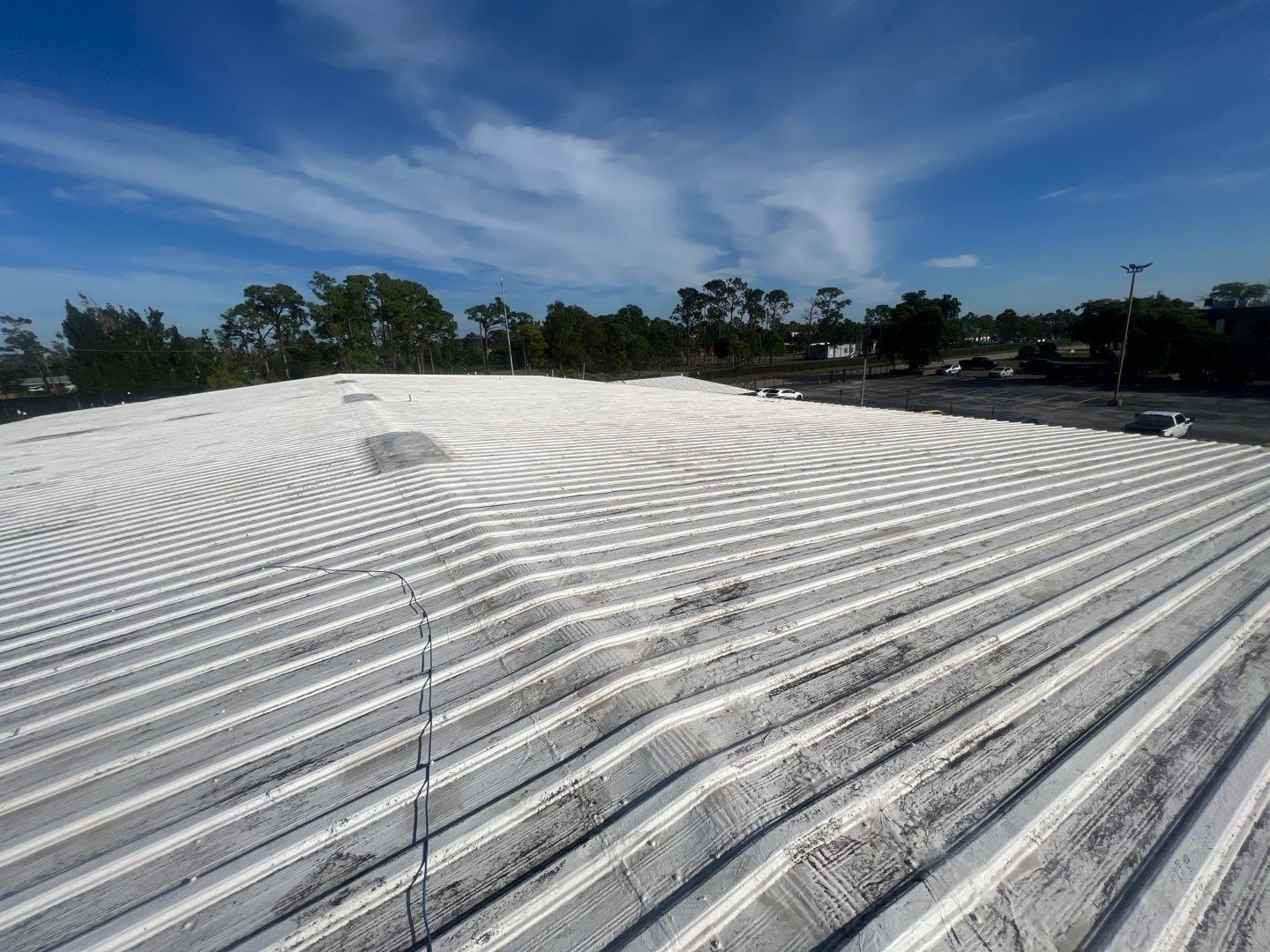 Commercial Building in Ft. Myers Roof Inspection by Four Peaks Roofing